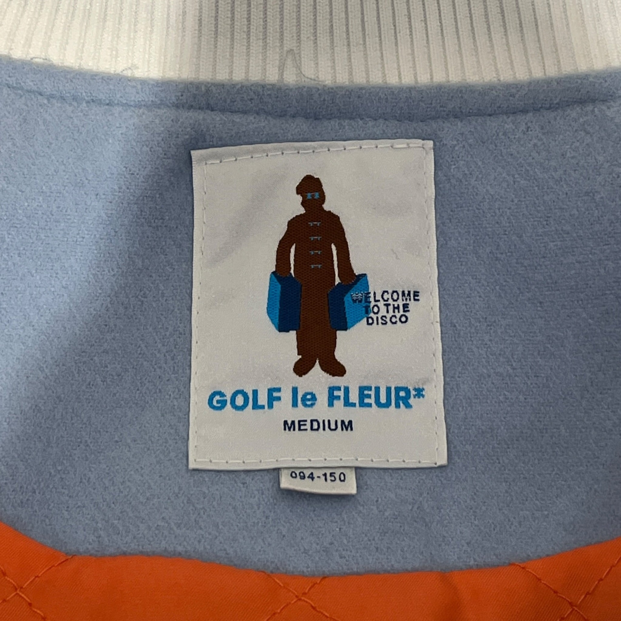 GOLF WANG/Souvenir Jkt/Cotton/BLU/CALL ME IF YOU GET LOST VARSIT view 3