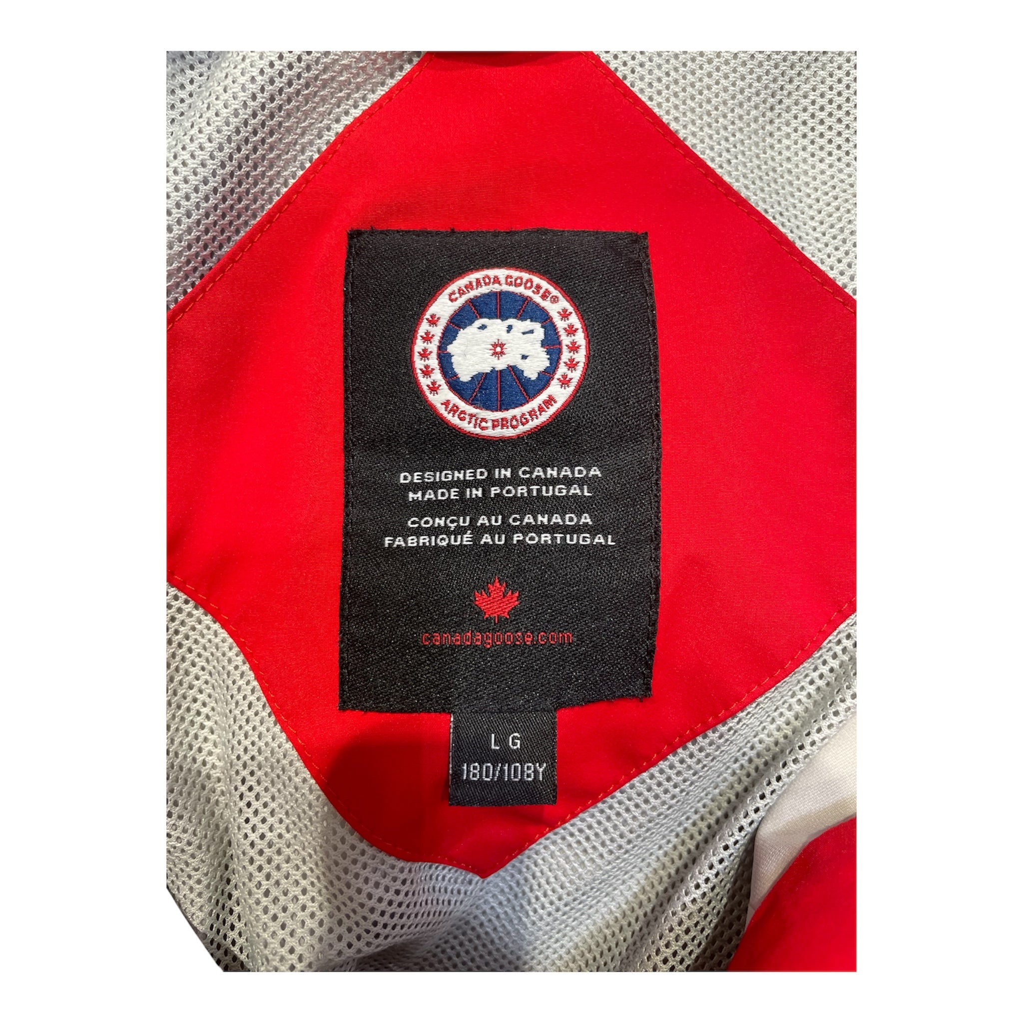 CANADA GOOSE/Jacket/M/L/Nylon/RED/NANAIMO RAIN JACKET view 3