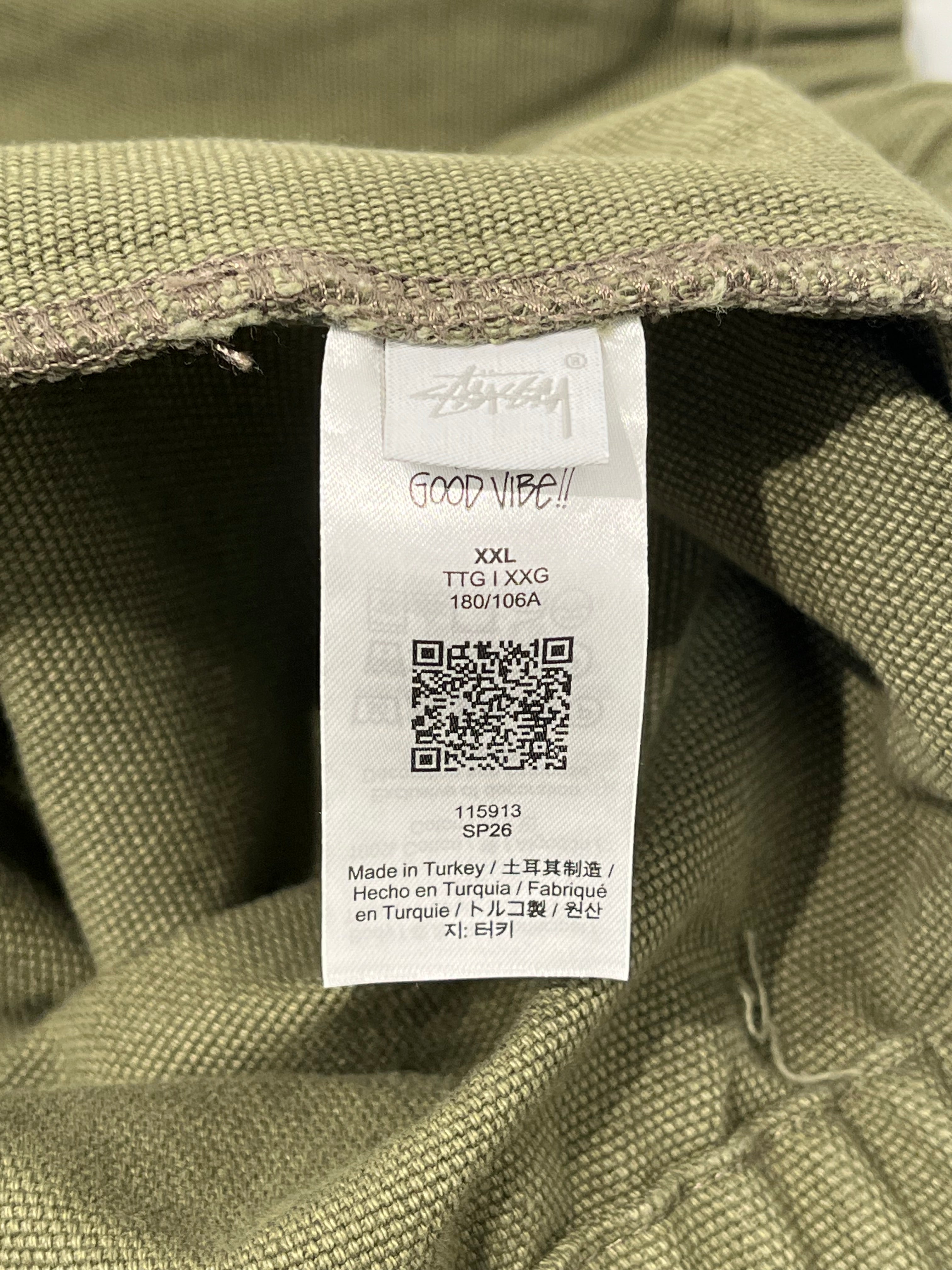 STUSSY/Jacket/XXL/Cotton/GRN/WORKGEAR ZIP JKT view 5