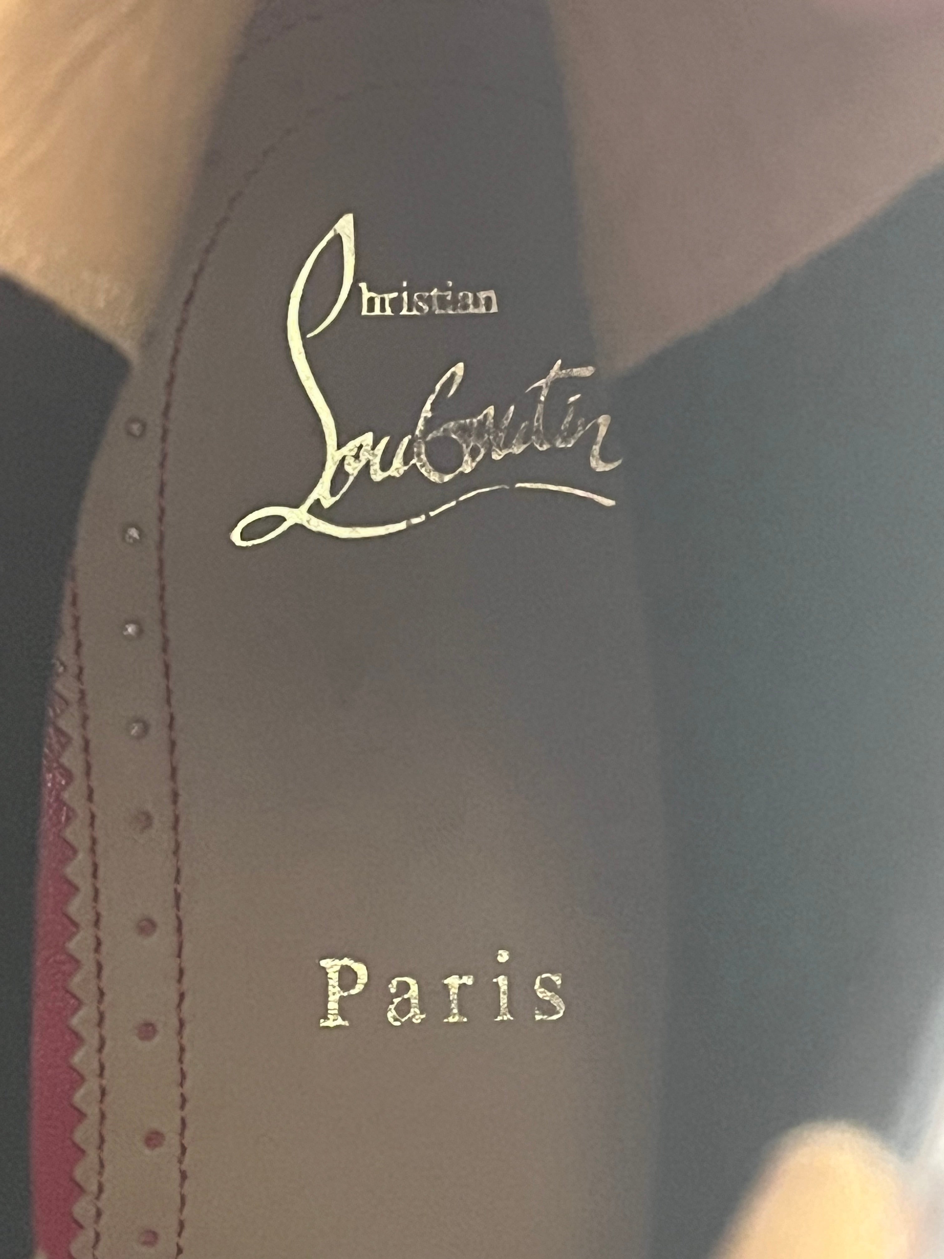 Christian Louboutin/Chelsea Boots/EU 43/Suede/GRY/PULL TAB SMALL HEEL SUEDE view 6