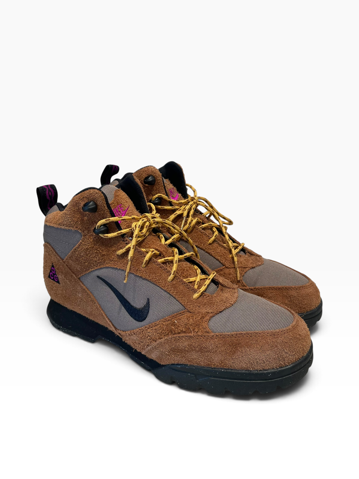 NIKE ACG/Boots/US 11/Leather/GRY/ACG Torre Mid "Olive Grey" view 2