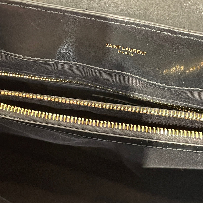 YVES SAINT LAURENT/Hand Bag/OS/Leather/BLK/LOULOU CROSSBODY