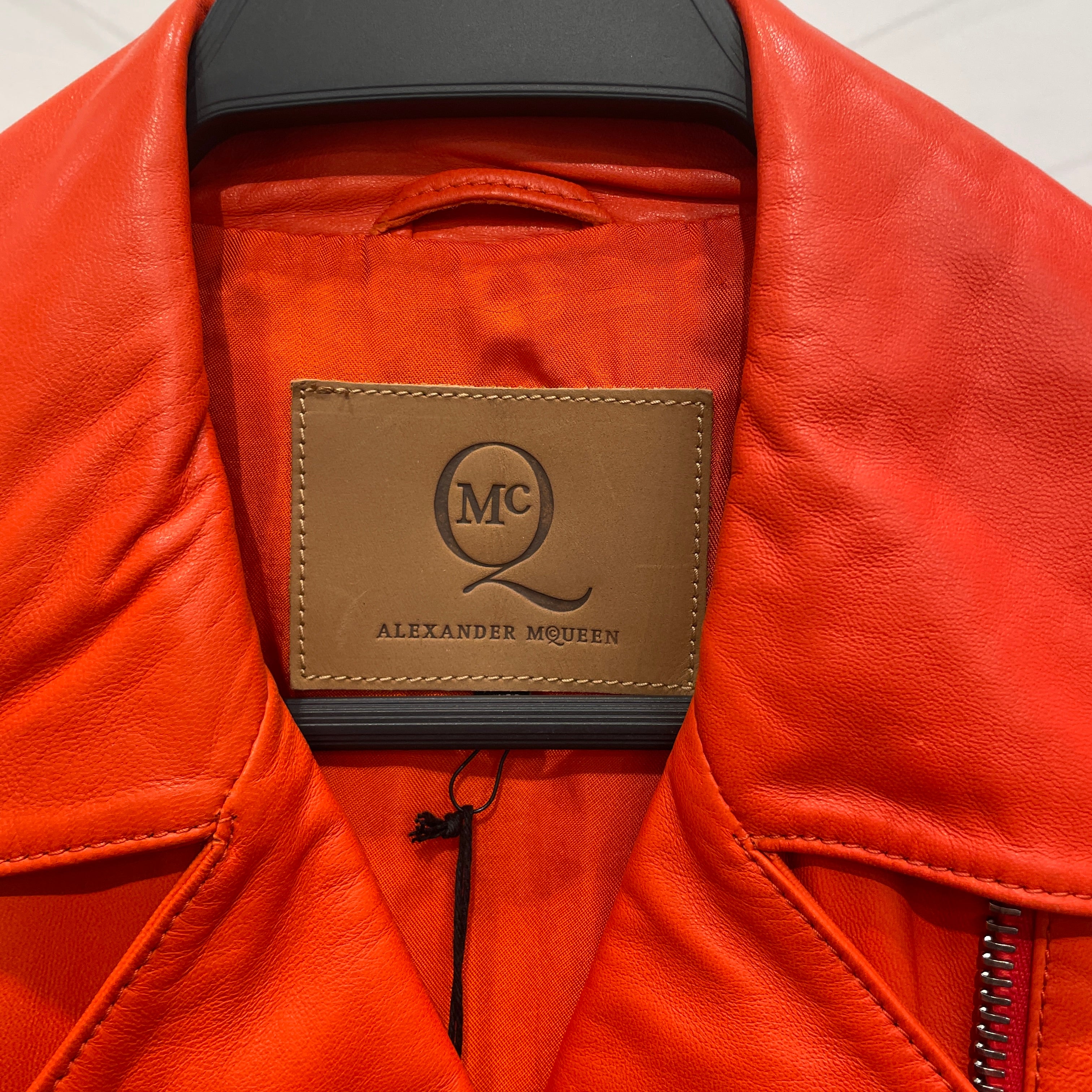 Alexander McQueen/Vest/40/Leather/ORN/BUCKLE SIDE PERFECTO VEST view 3