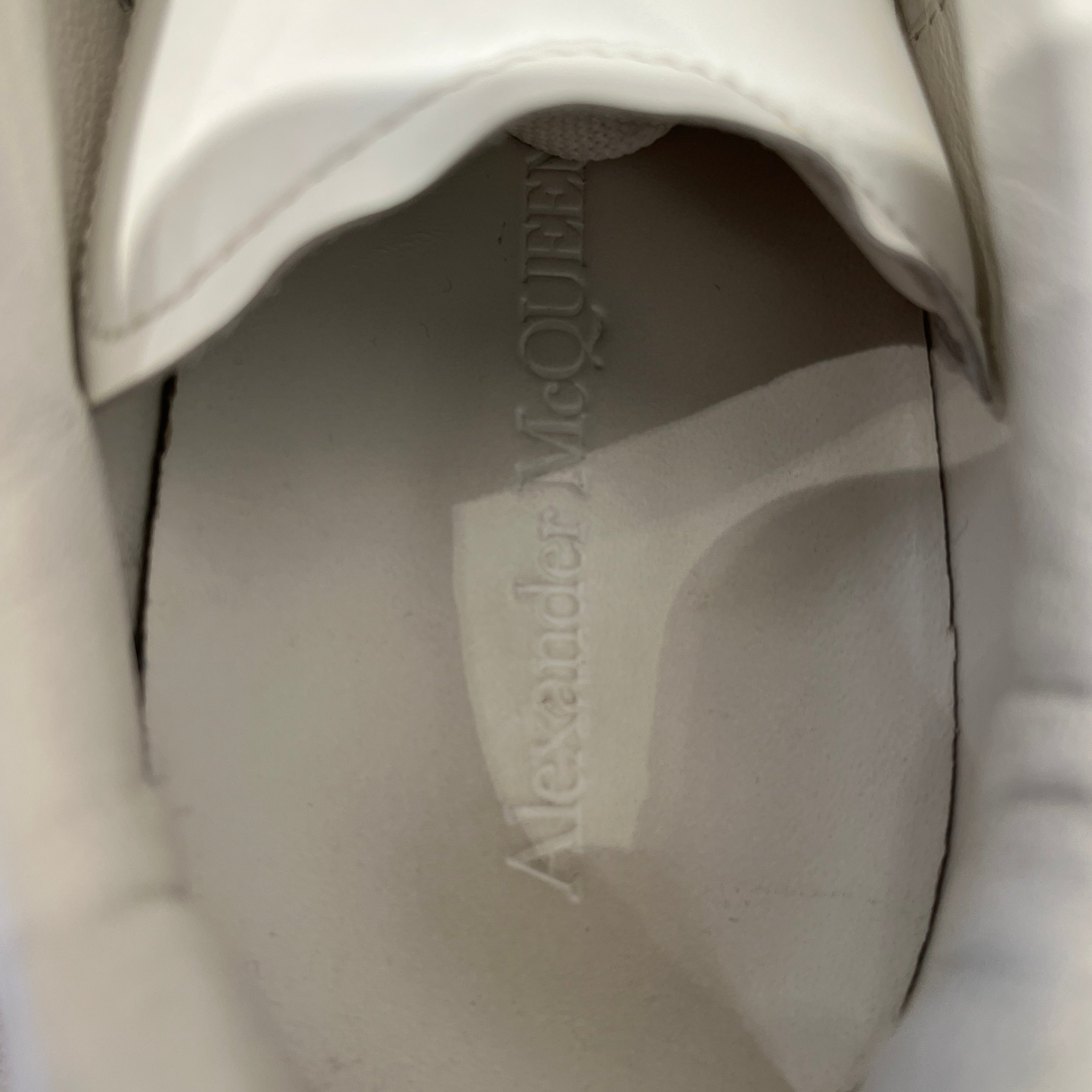 Alexander McQueen/Low-Sneakers/US 10/Leather/WHT/ALEXANDER MCQUEEN PINK view 3