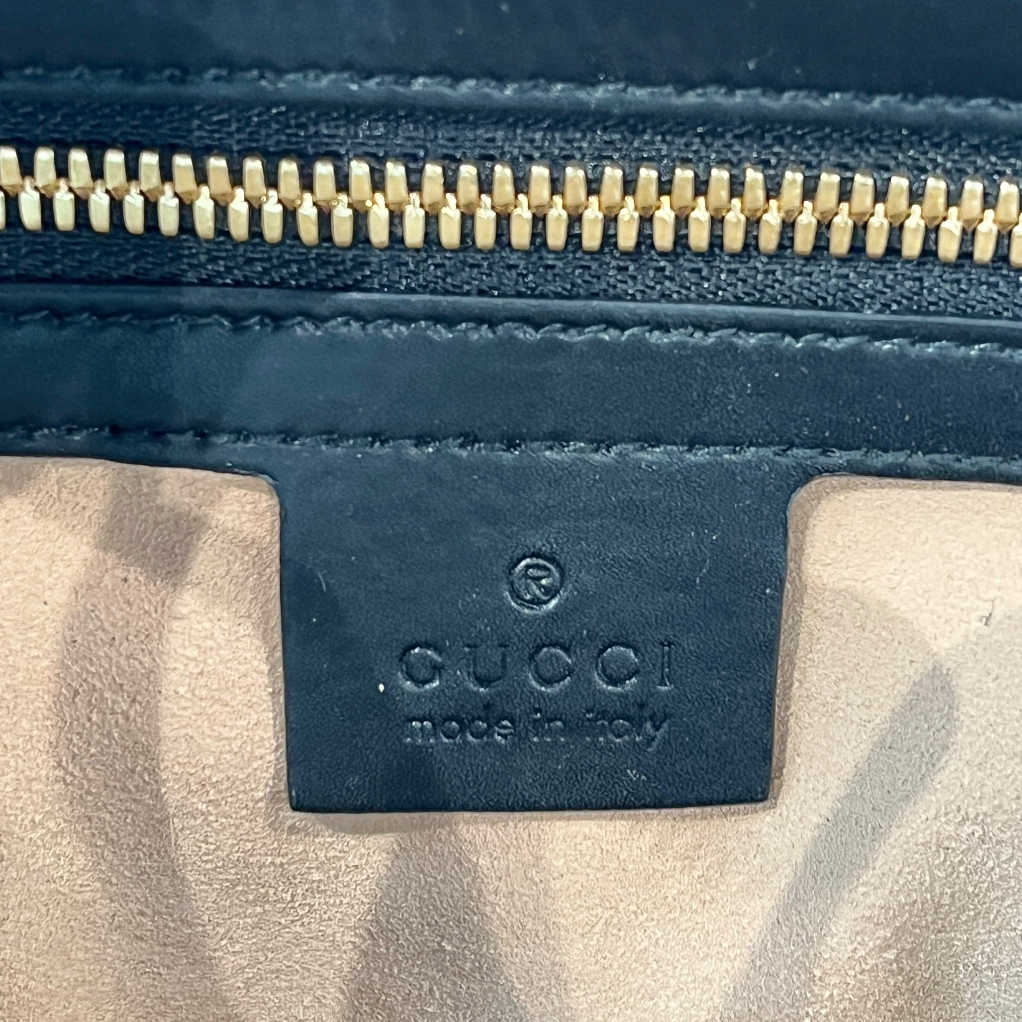 GUCCI/Backpack/Hombre Check/Leather/CRM/GG SUPREME BACKPACK view 4