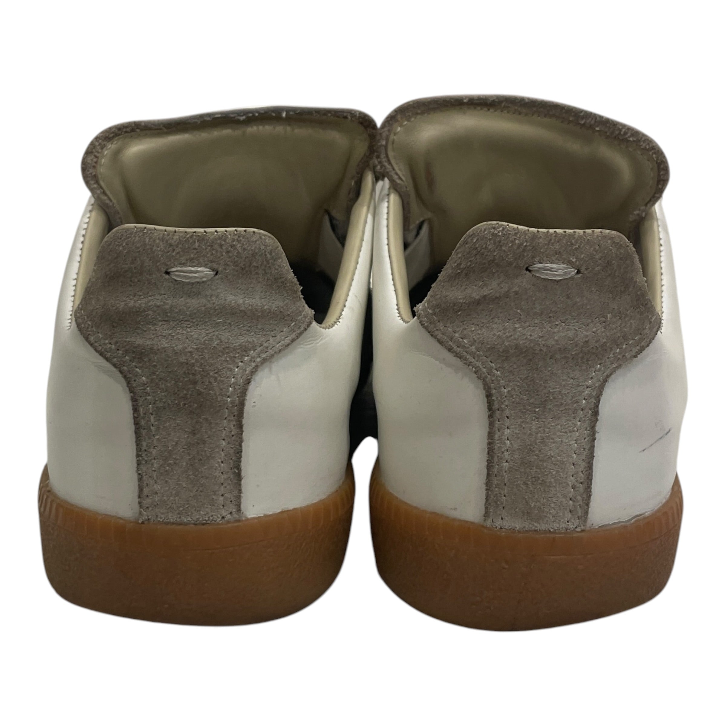 Maison Margiela/Low-Sneakers/EU 38/Leather/WHT/CLASSIC GAT view 3