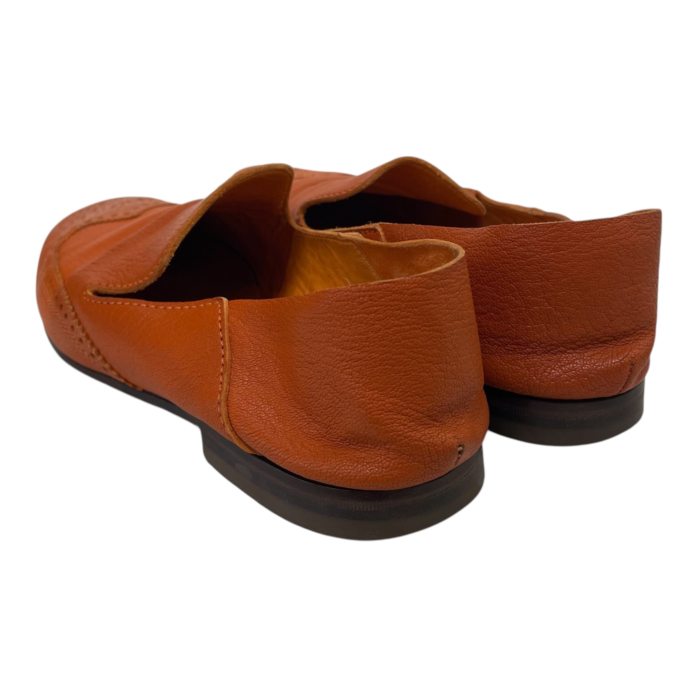 MIU MIU/Loafers/US 7/Leather/ORN/miu miu leather slip on loafer view 2