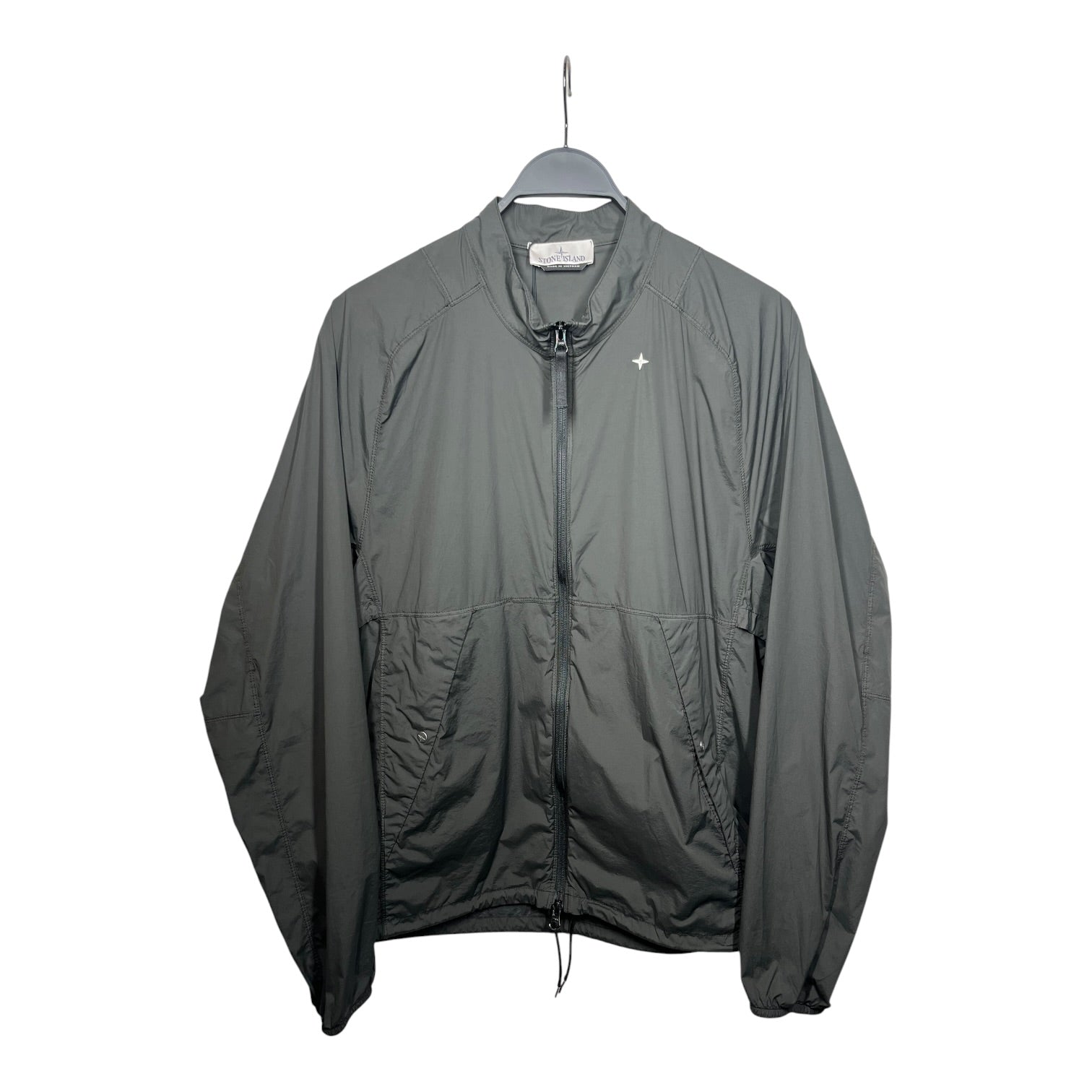 STONE ISLAND/Windbreaker/L/Nylon/BLK/CAPOSPALLA IMPACCHETTABILE view 1