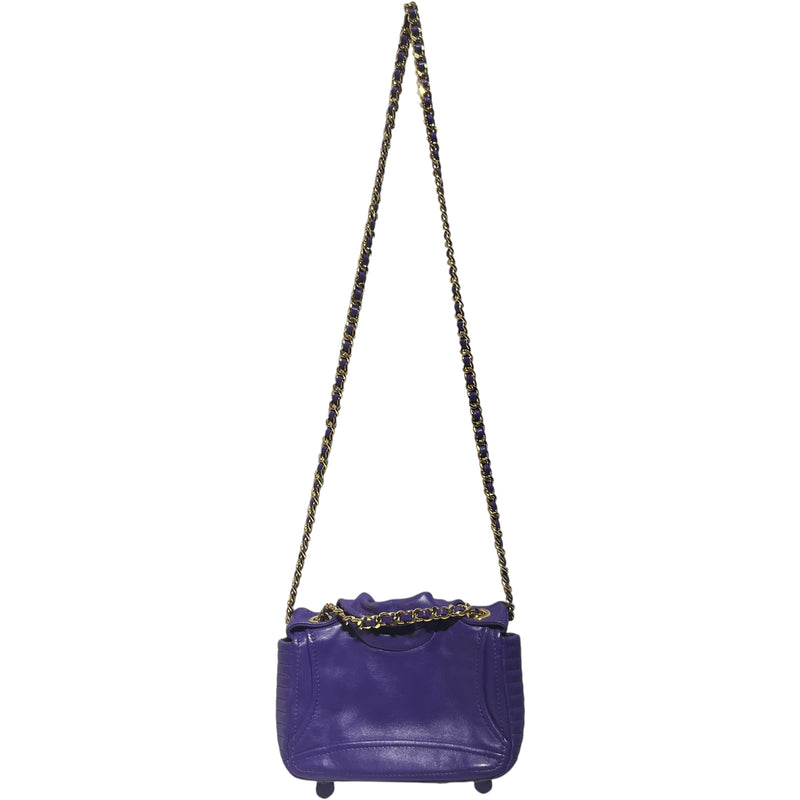 MOSCHINO/Cross Body Bag/Leather/PPL/leather jacket bag