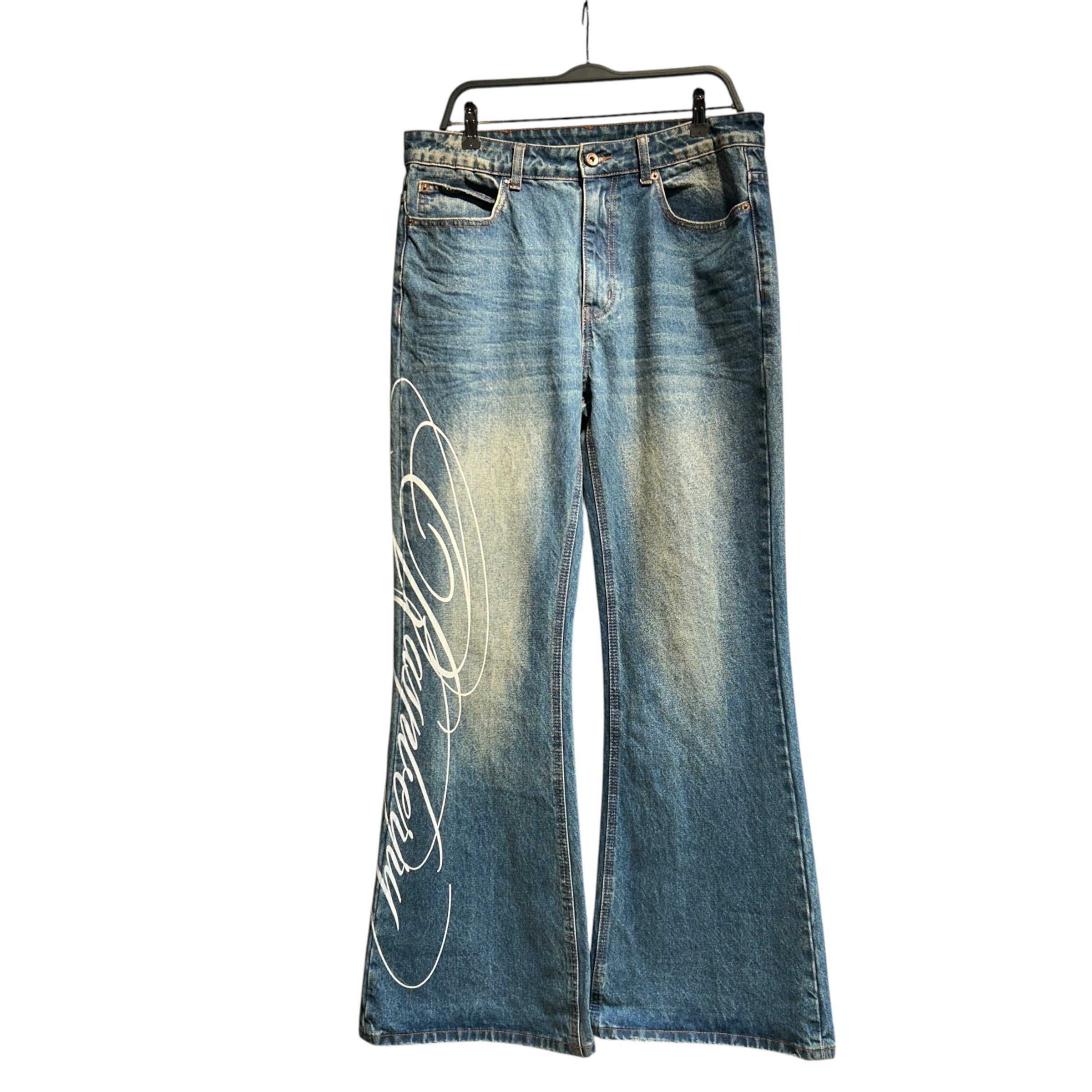 Raspberry Hills/Bootcut Pants/M/Denim/BLU/miley cyrus jeans view 1