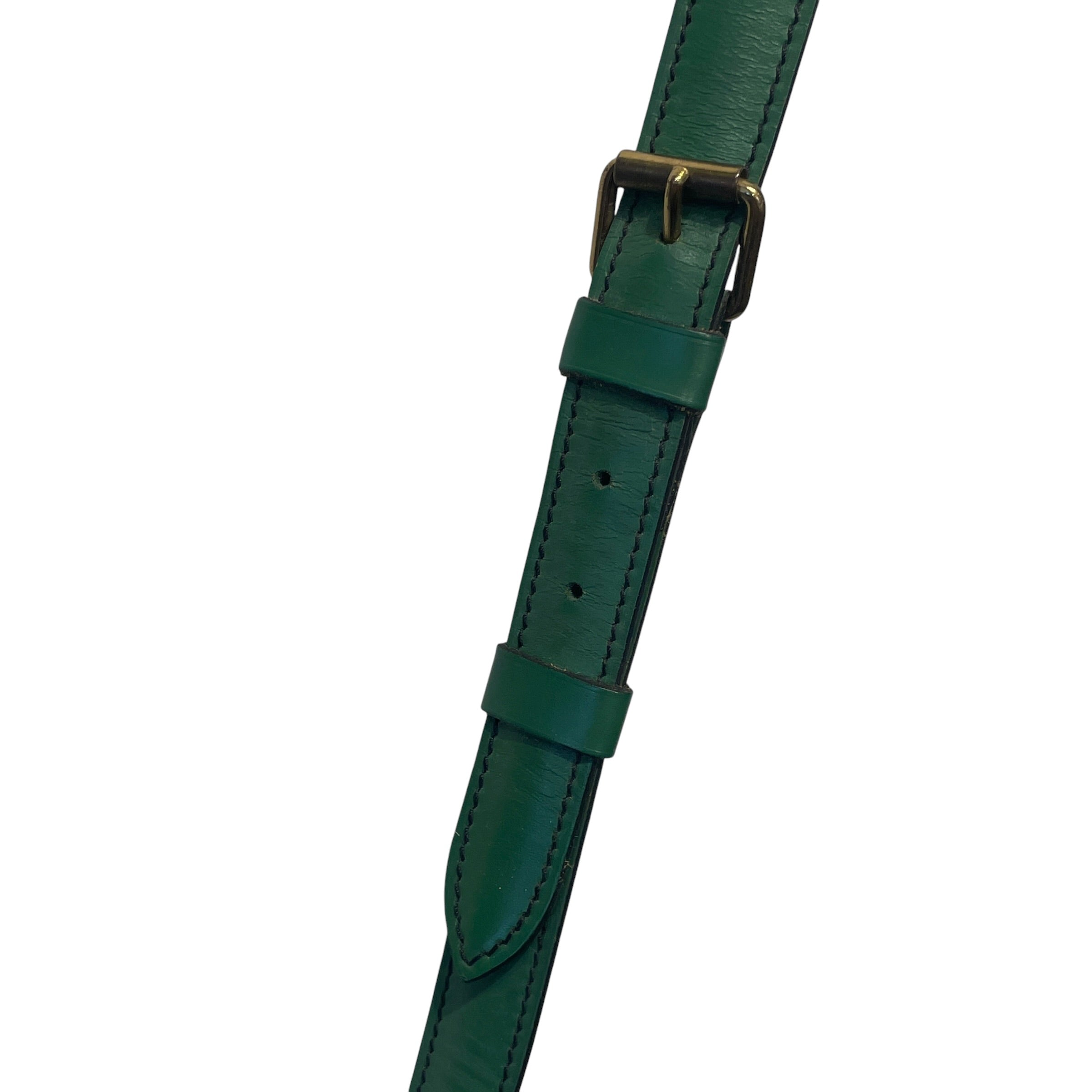 LOUIS VUITTON/Cross Body Bag/Leather/GRN/CARTOUCHIERE/EPI LEATHER/GOLD view 8
