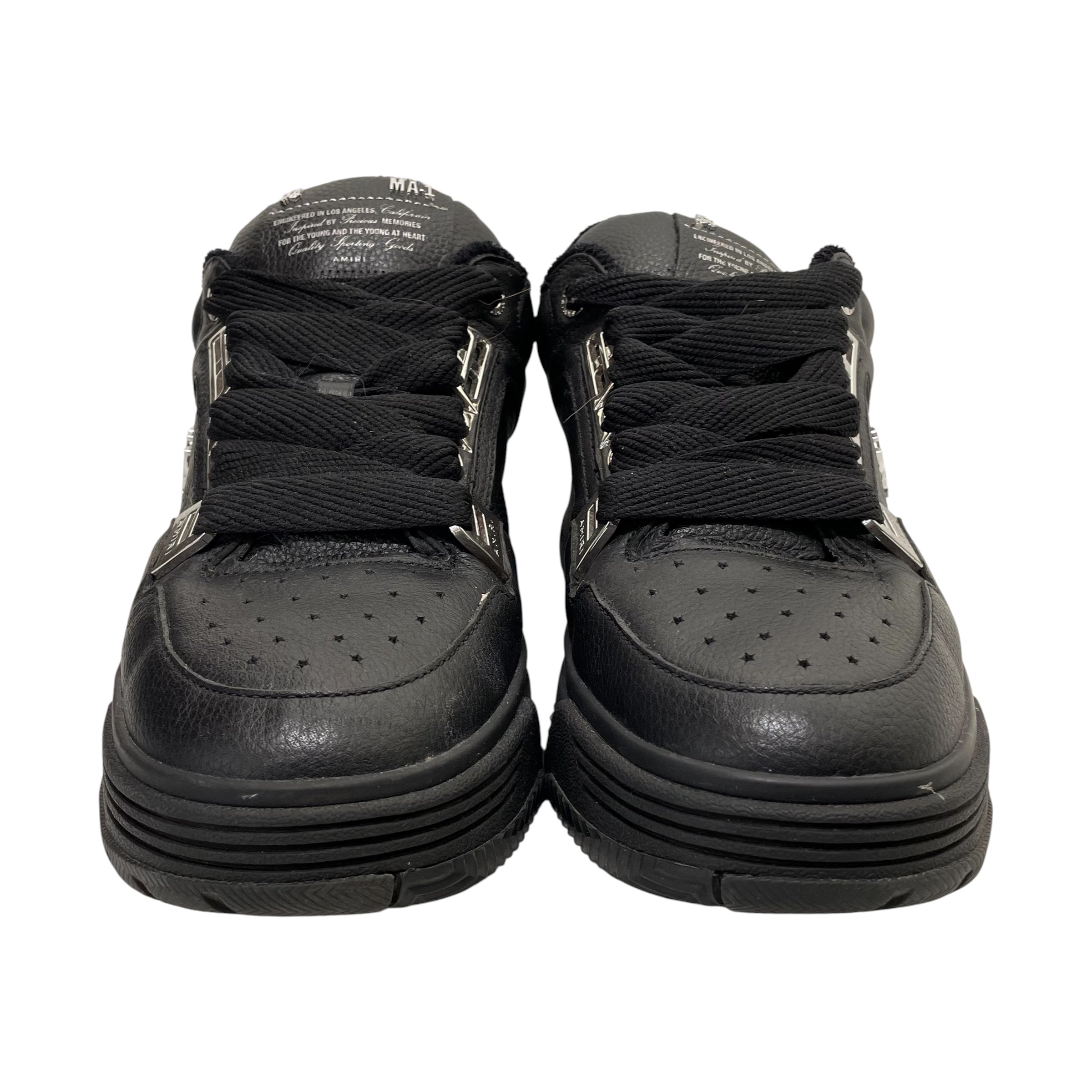 AMIRI/Low-Sneakers/US 10/Leather/BLK/ma-1 view 3