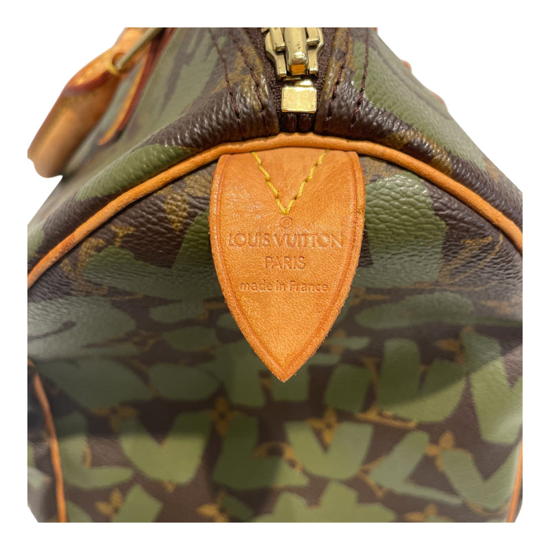 LOUIS VUITTON/Hand Bag/Monogram/Leather/BRW/2001 Speedy 30 DC:TH0041