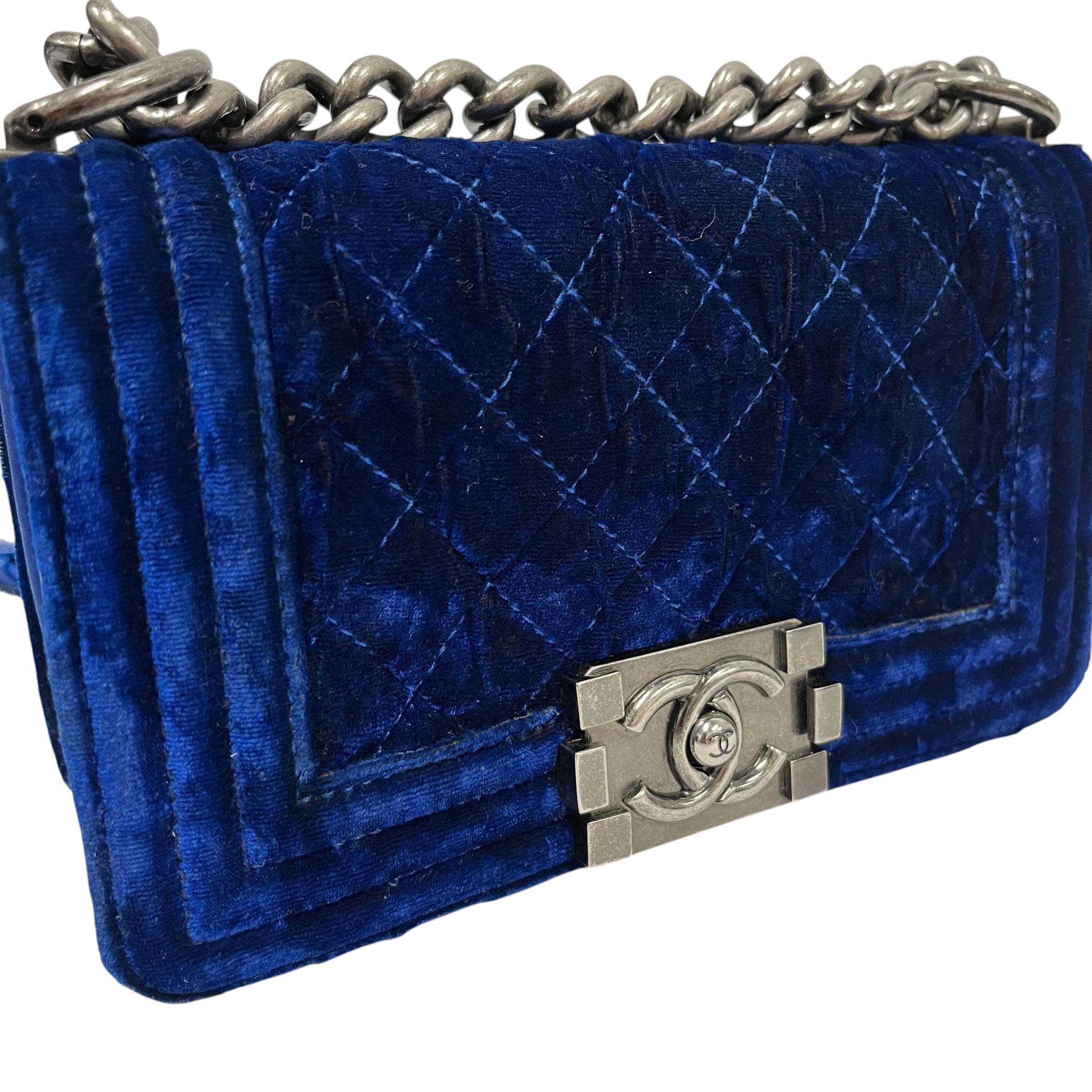 CHANEL/Cross Body Bag/NVY/ view 5
