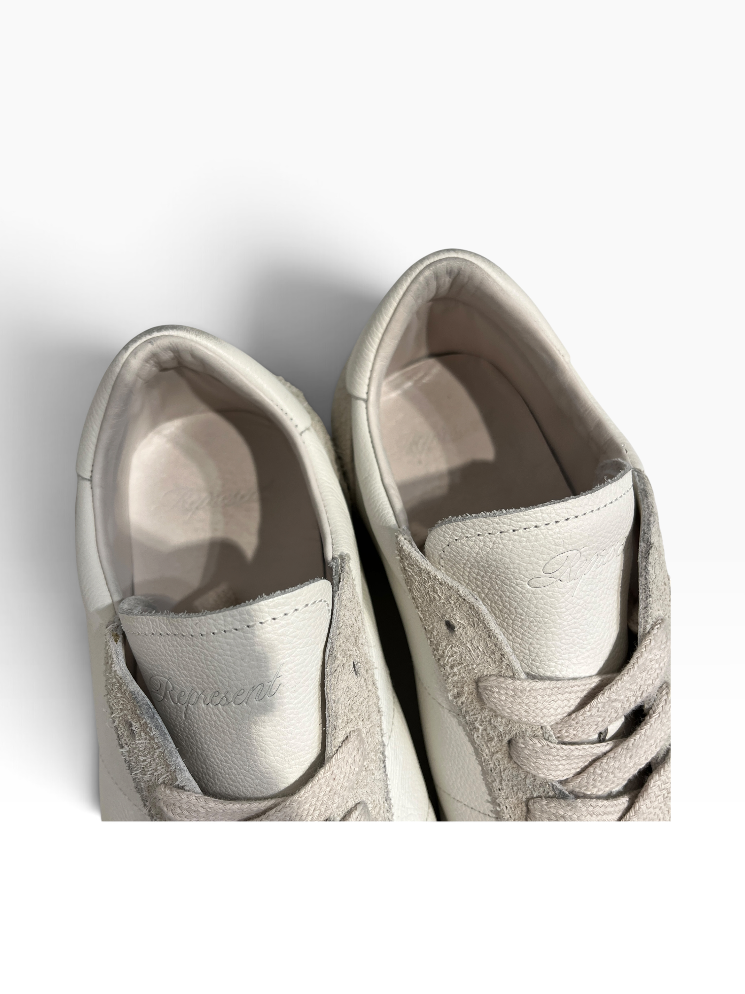 REPRESENT/Low-Sneakers/US 9/Leather/WHT/low pro view 3