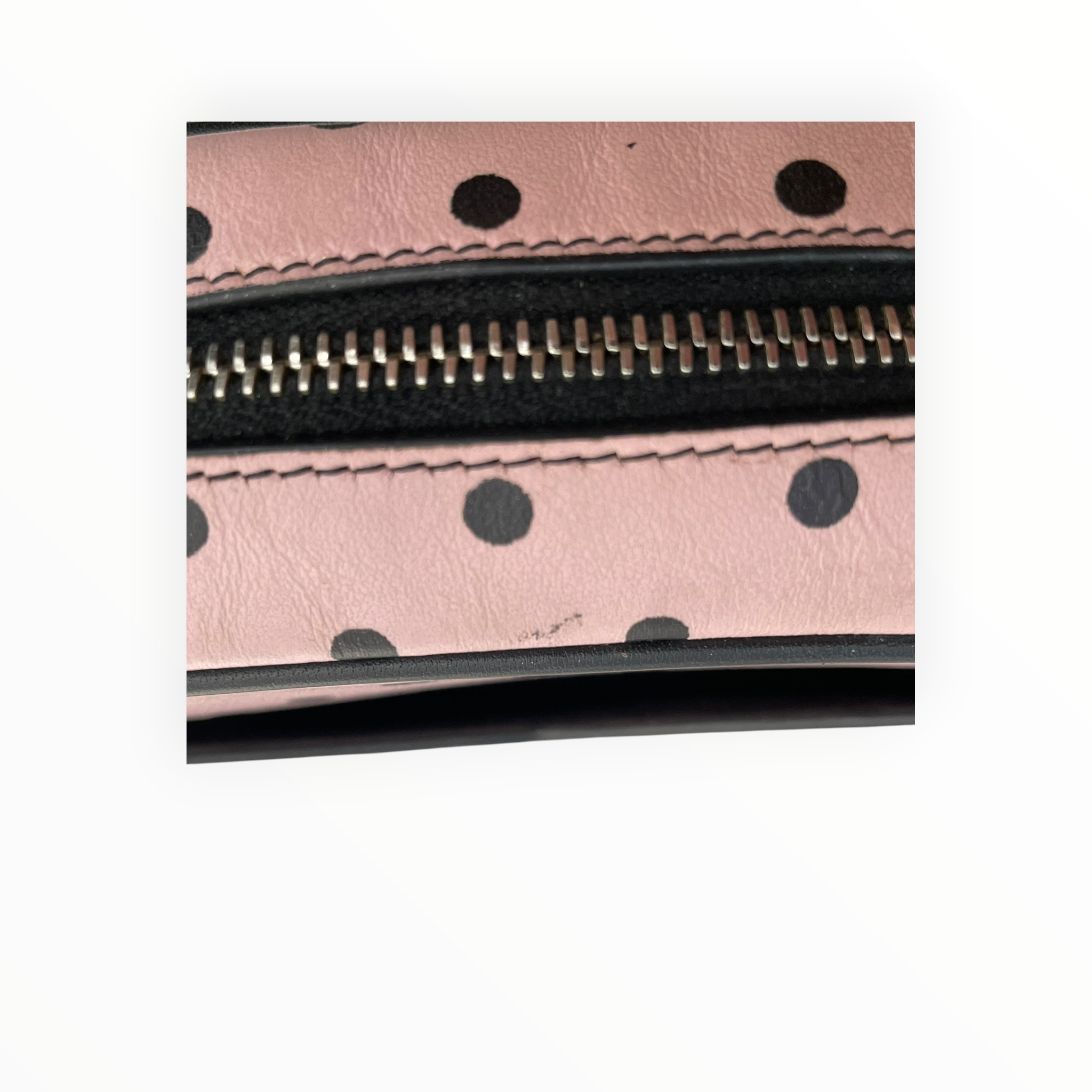 SAINT LAURENT/Bag/Polka dot/Leather/PNK/M.BAG MONO view 8