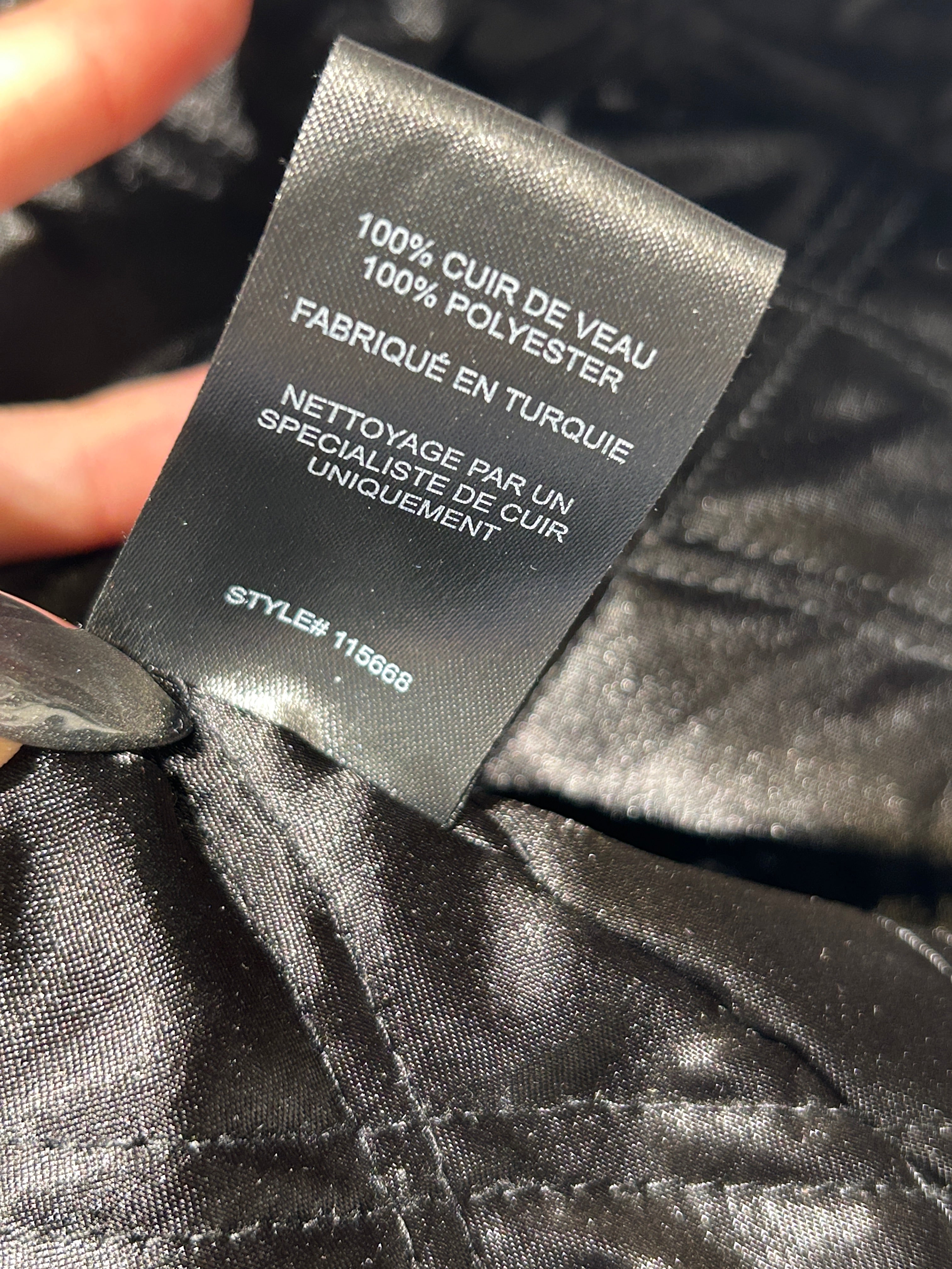 STUSSY/Leather Jkt/M/Leather/BLK/BING JACKET view 3