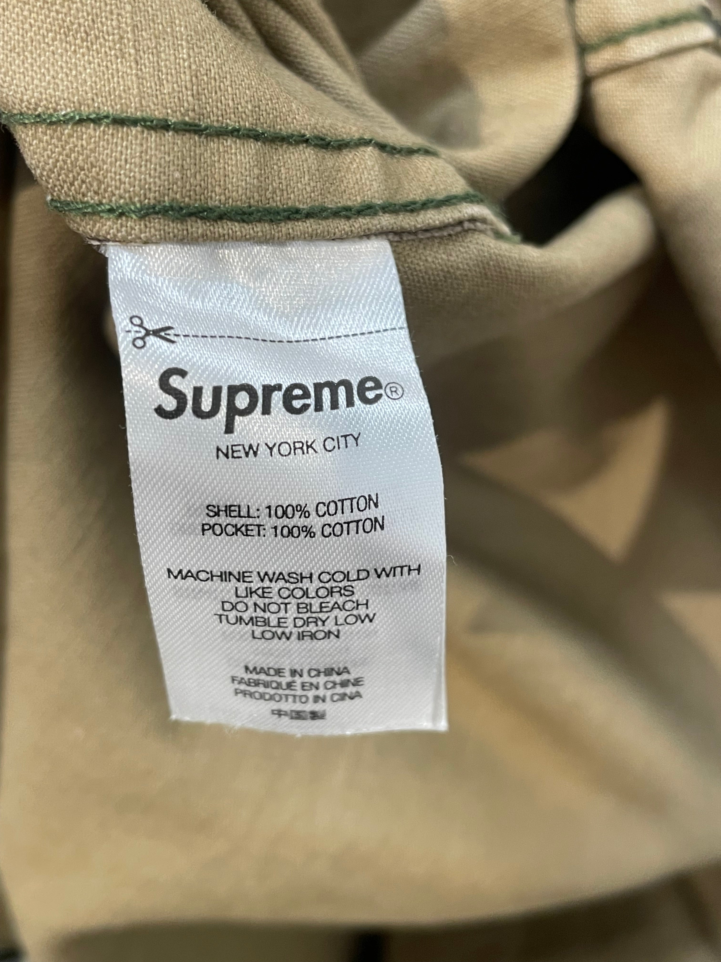 Supreme/LS Shirt/XL/Cotton/GRN/Camouflage/camo coverall view 4