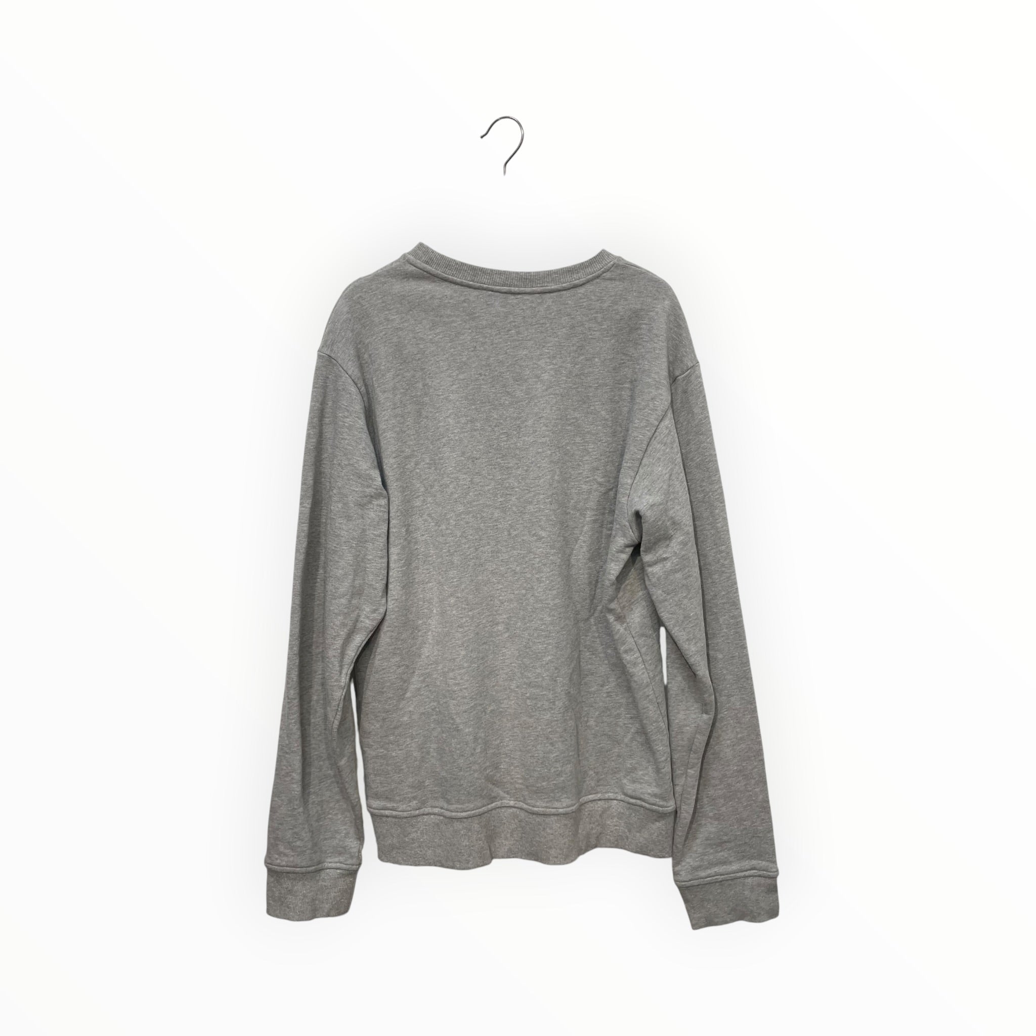 MCM/Sweatshirt/Graphic/Cotton/GRY/metal plaque logo view 2