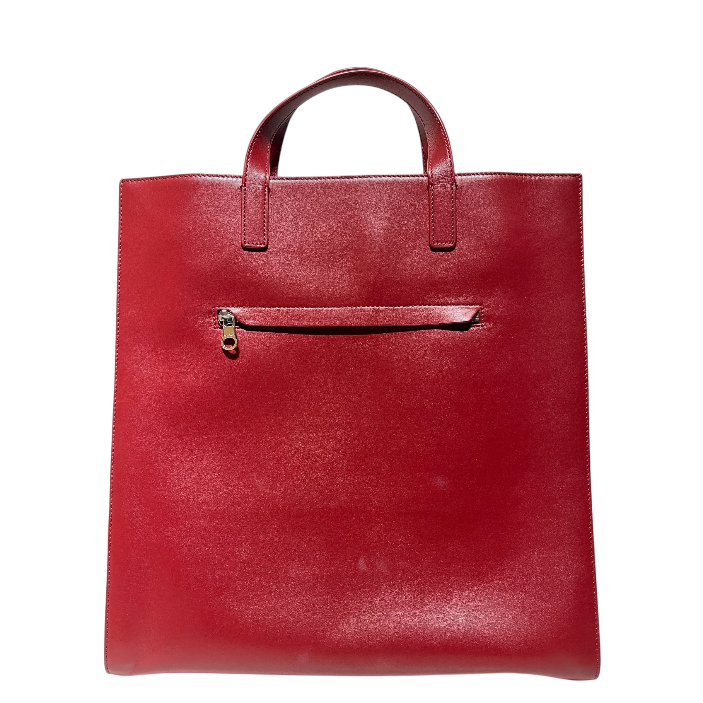 Courreges/Tote Bag/Leather/BRD/ view 2