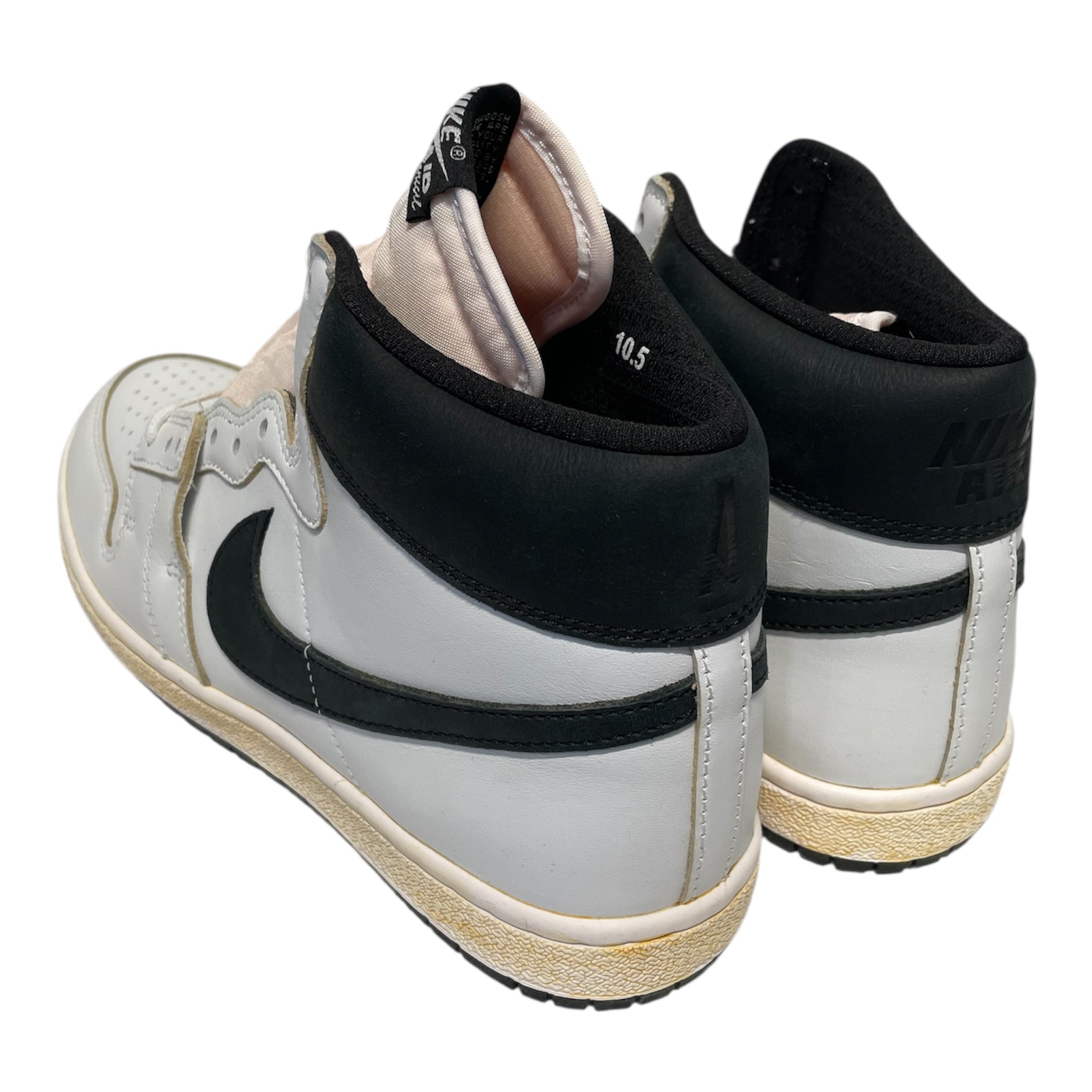 NIKE/AIR SHIP PE SP/Hi-Sneakers/US 10.5/Leather/WHT/DX4976-100 view 2