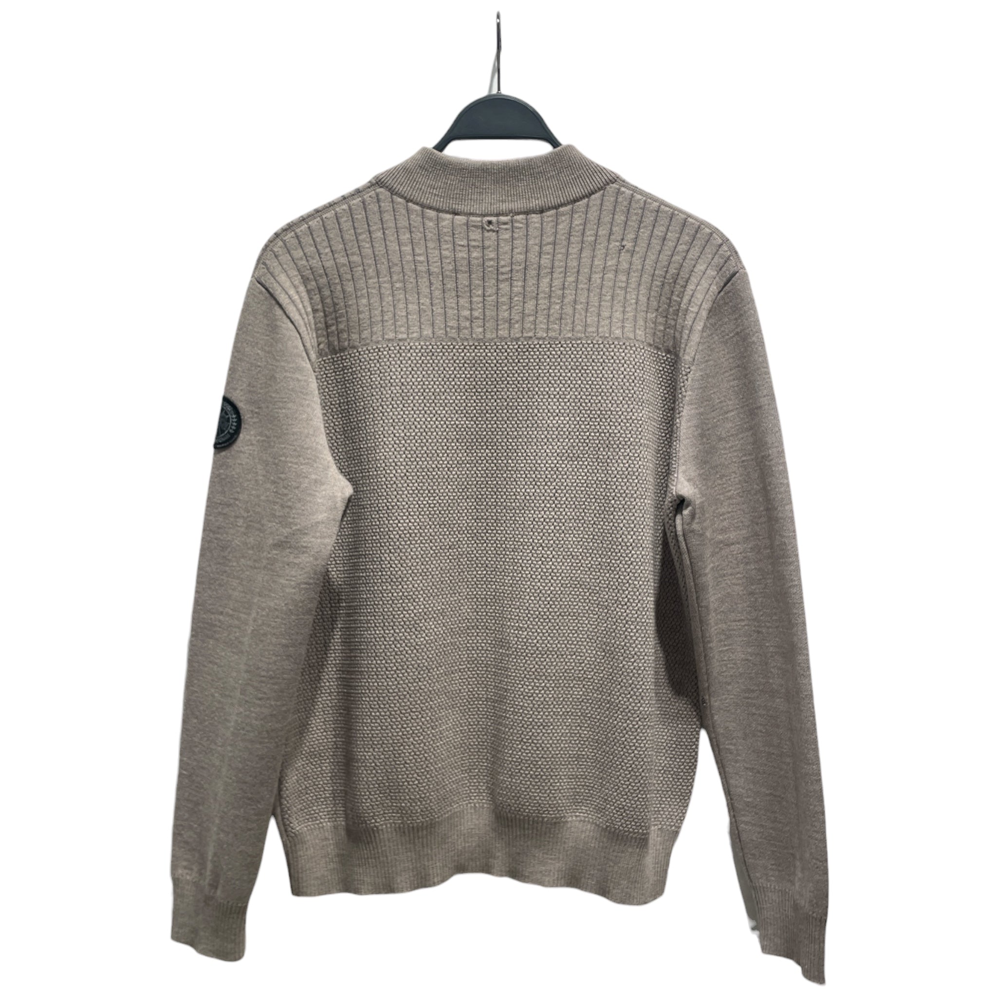 CANADA GOOSE/Heavy Sweater/XL/Cotton/GRY/Lennox Knit Bomber view 2