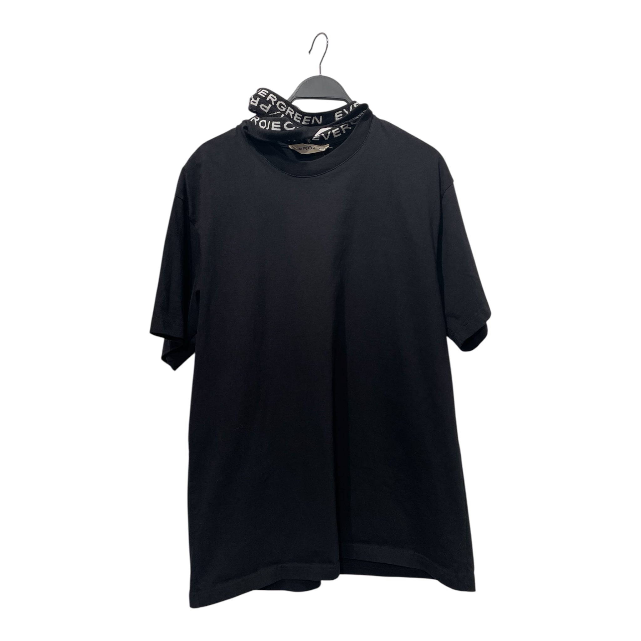Y/PROJECT/Shirt/L/Cotton/BLK/Triple Collar Neckline view 1