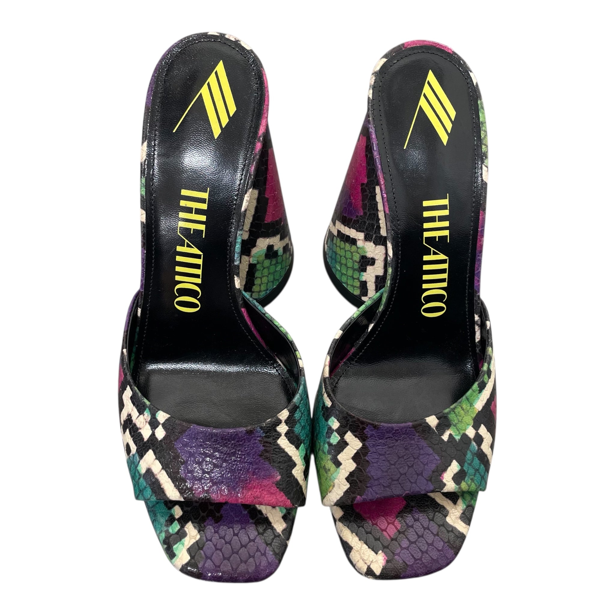 THE ATTICO/Heels/EU 37/All Over Print/MLT/LUZ MULES view 3