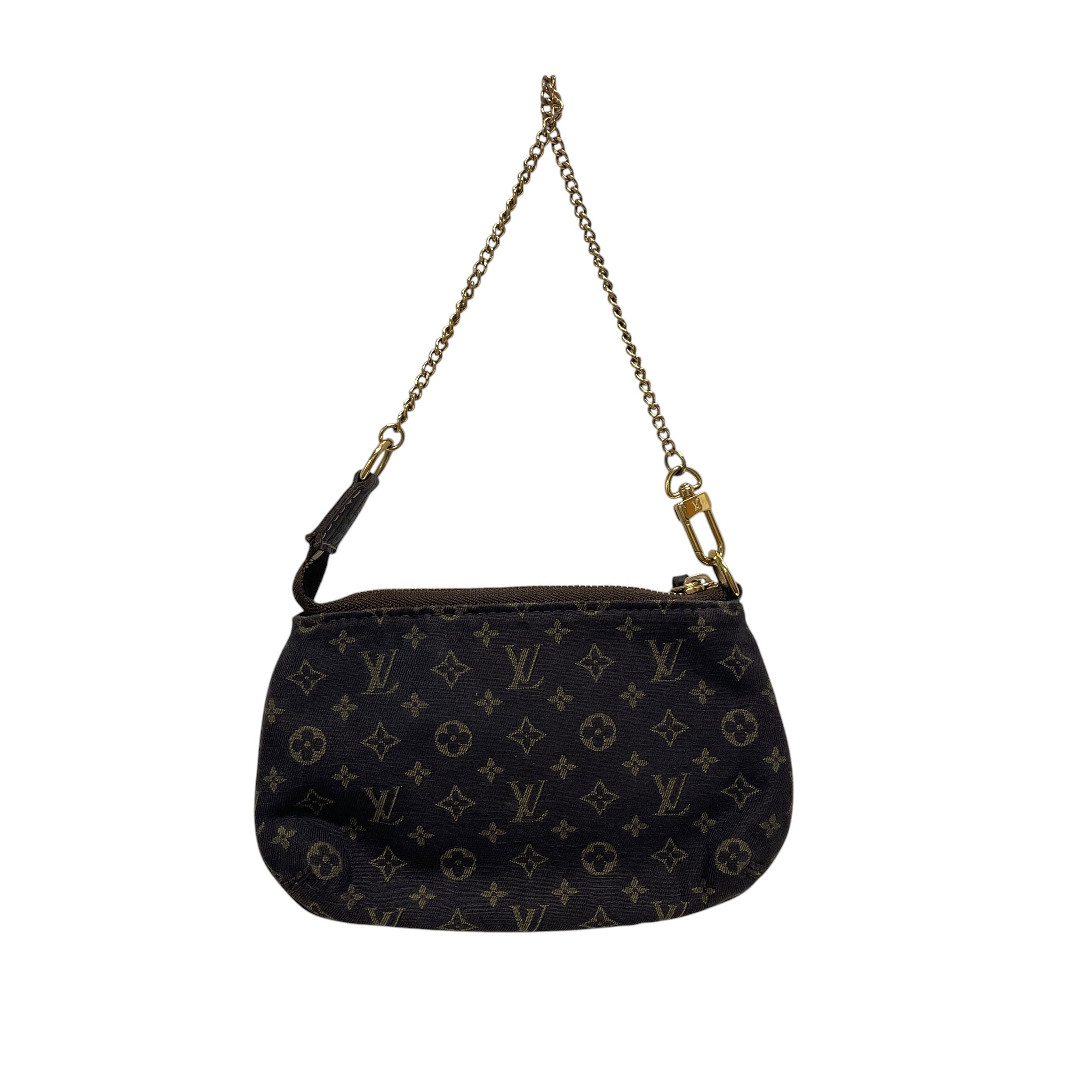 LOUIS VUITTON/Pouch/Monogram/BRW/IDYLLE POCHETTE/ MINI/ GLD HW view 2