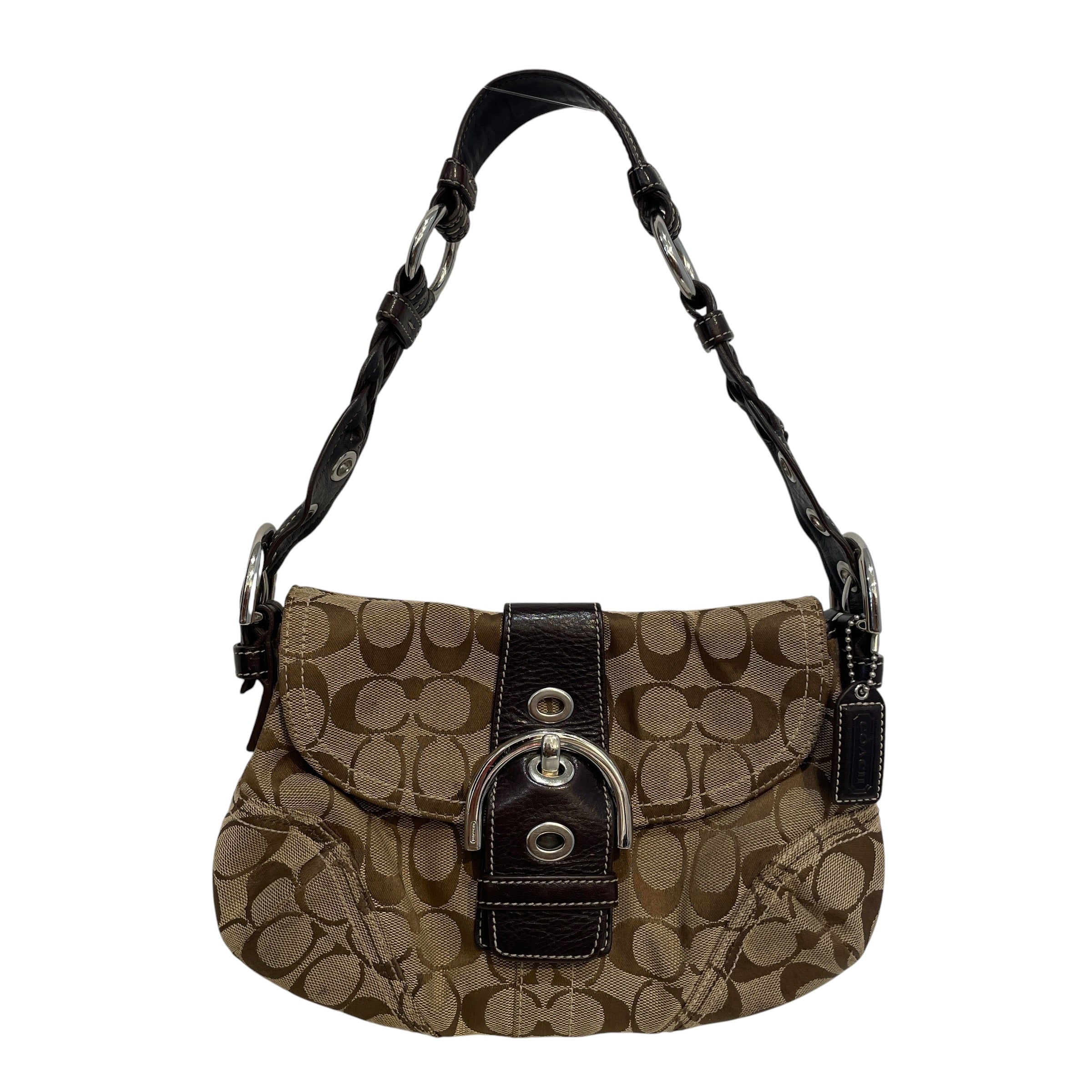 COACH/Hand Bag/Monogram/Cotton/CML/Soho Signature view 1