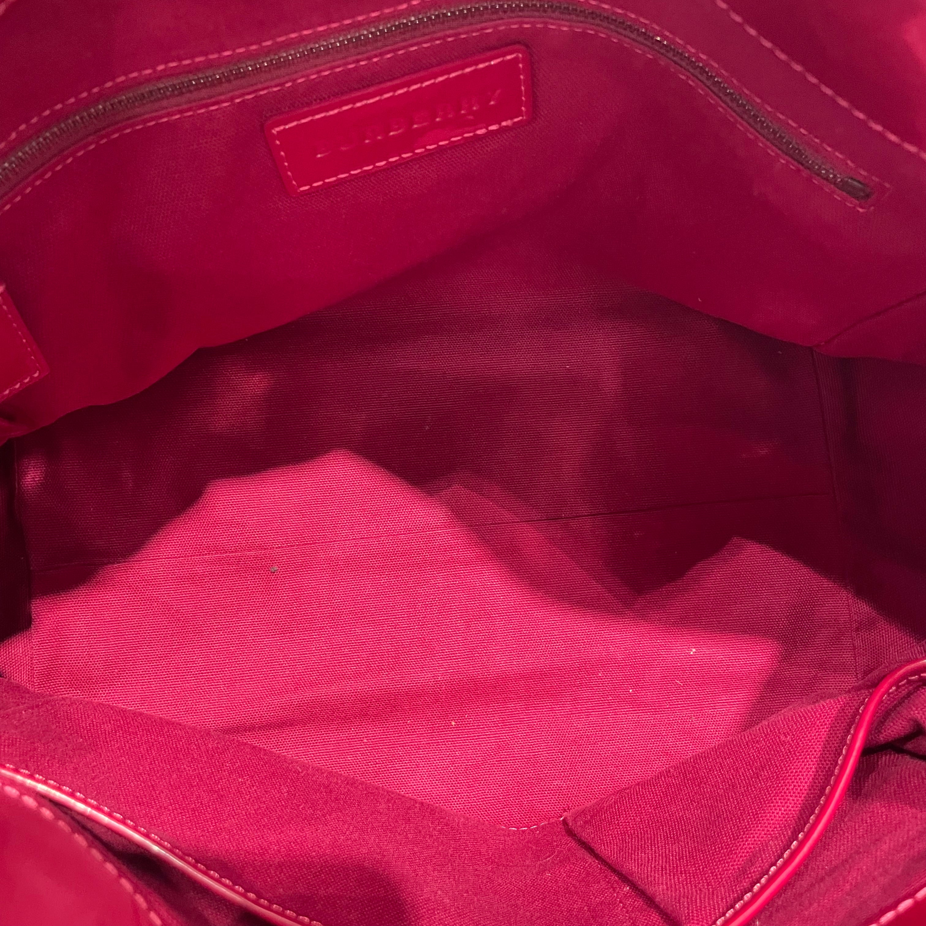 BURBERRY/Bag/Plaid/PNK/raspberry gradient supernova view 4