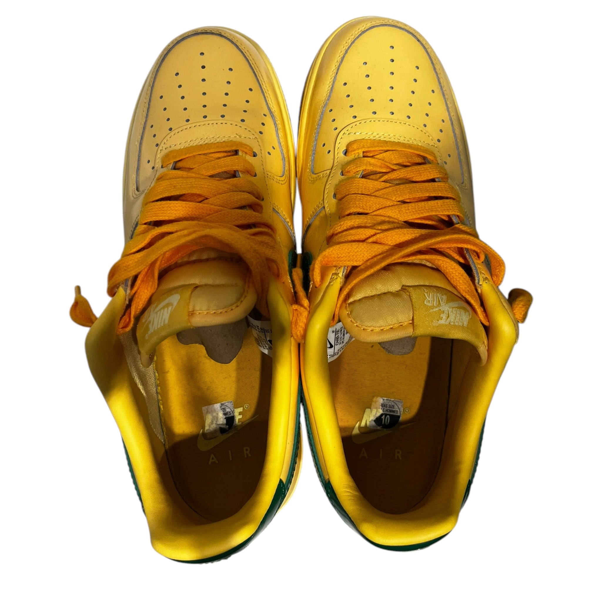 NIKE/Low-Sneakers/US 10/Leather/GLD/AIR FORCE LOW 1 view 3