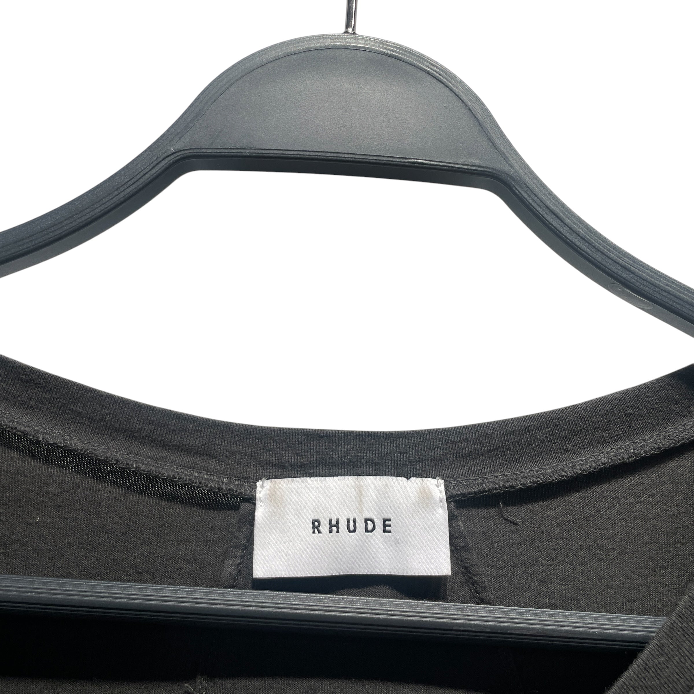 RHUDE/T-Shirt/L/Cotton/GRY/ view 3