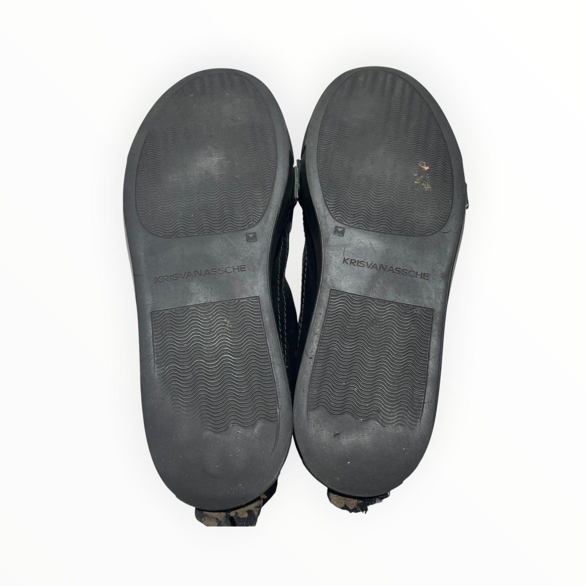 KRISVANASSCHE/Hi-Sneakers/US 9/Leather/BLK/ view 3