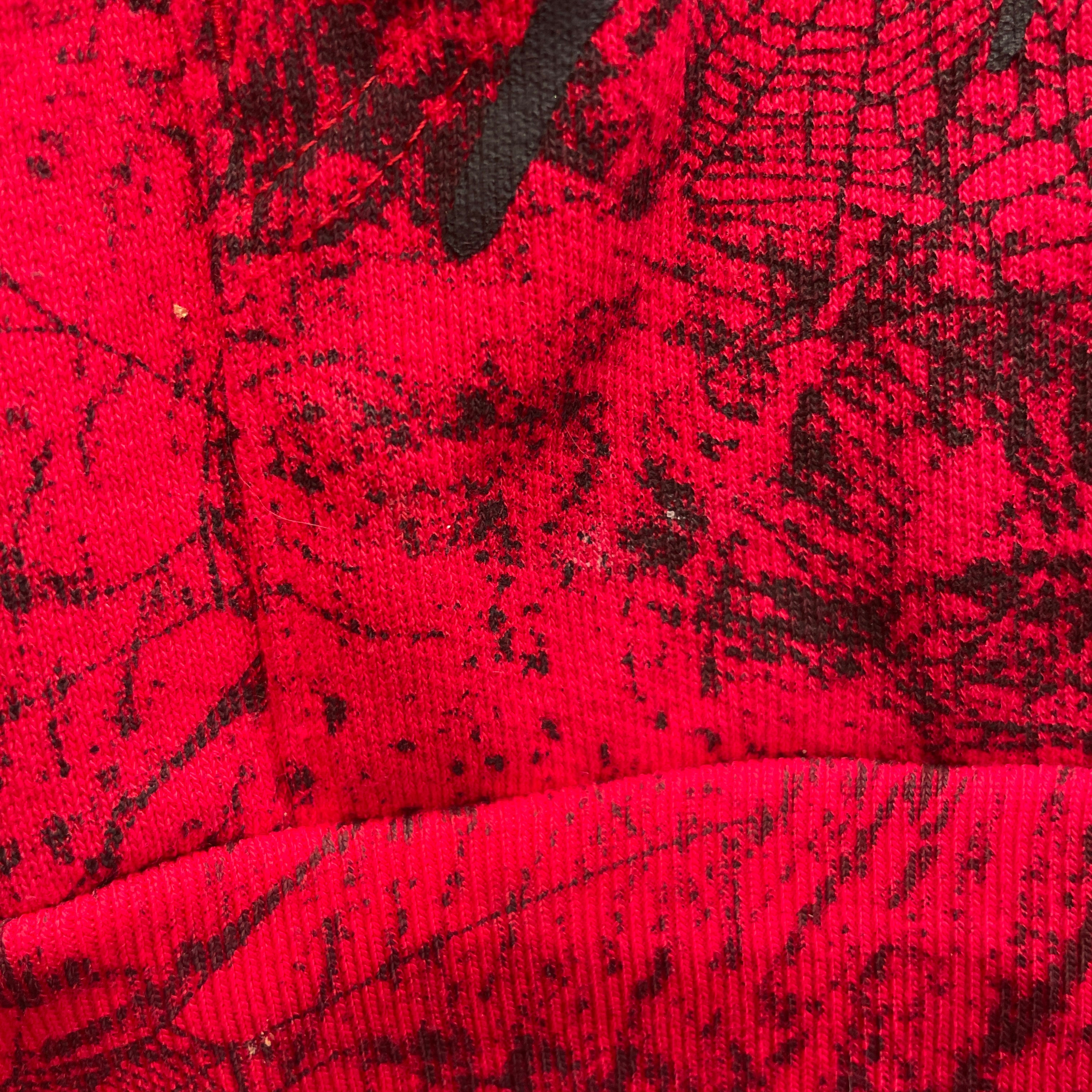 Sp5der/Hoodie/M/Cotton/BRD/red sp5der hoodie blk web view 9