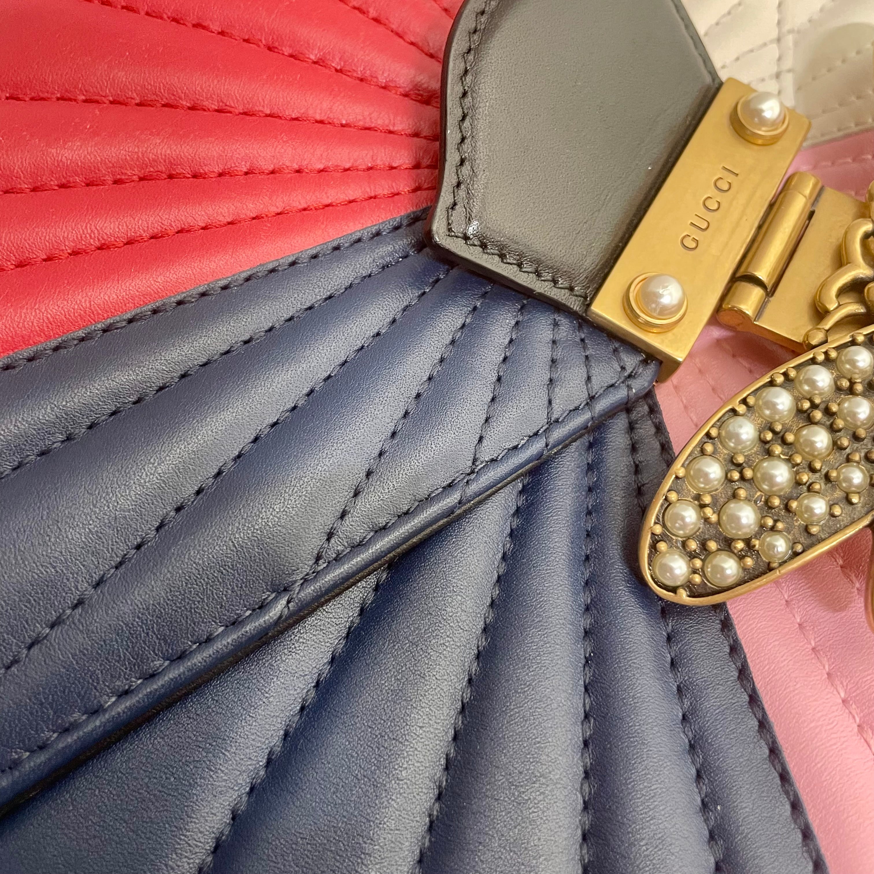 GUCCI/Hand Bag/All Over Print/MLT/MARGARET TOP HANDLE view 6