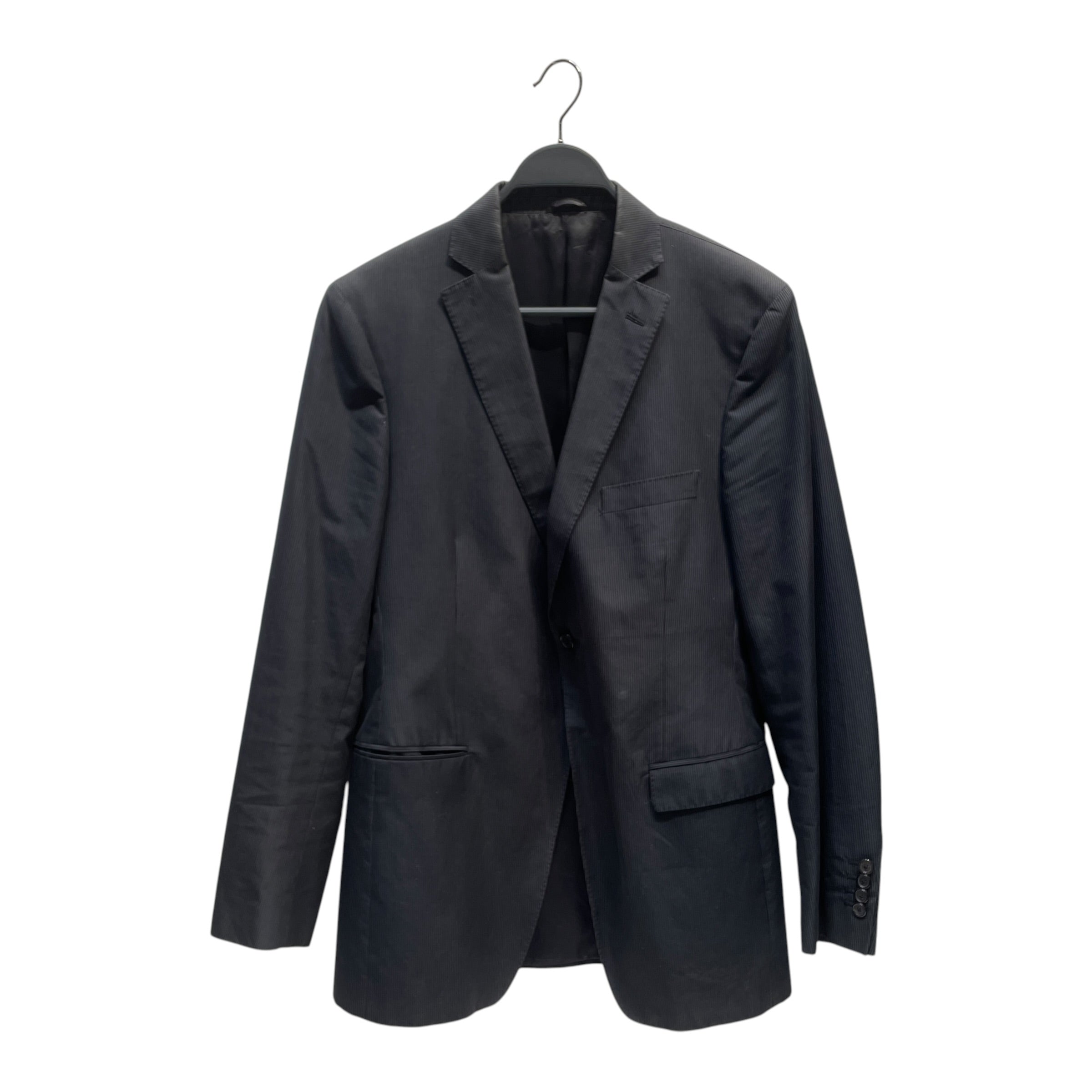 RAF SIMONS/Suits/XL/Stripe/Cotton/NVY/ view 1