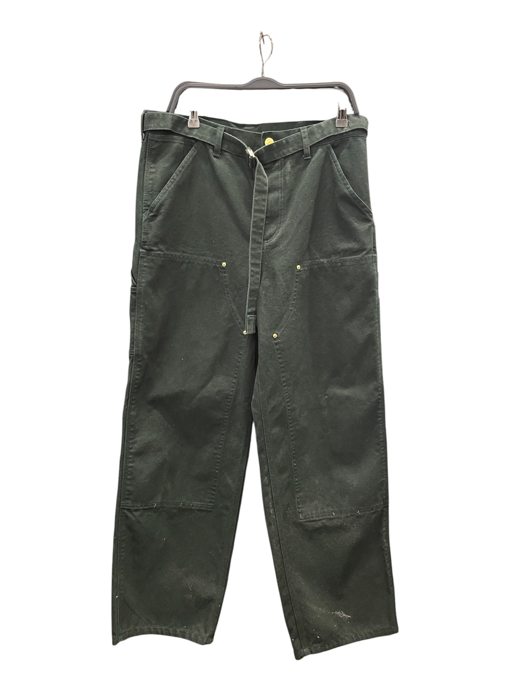 Sacai/Straight Pants/4/Cotton/GRN/Button Fly/Sacai view 1