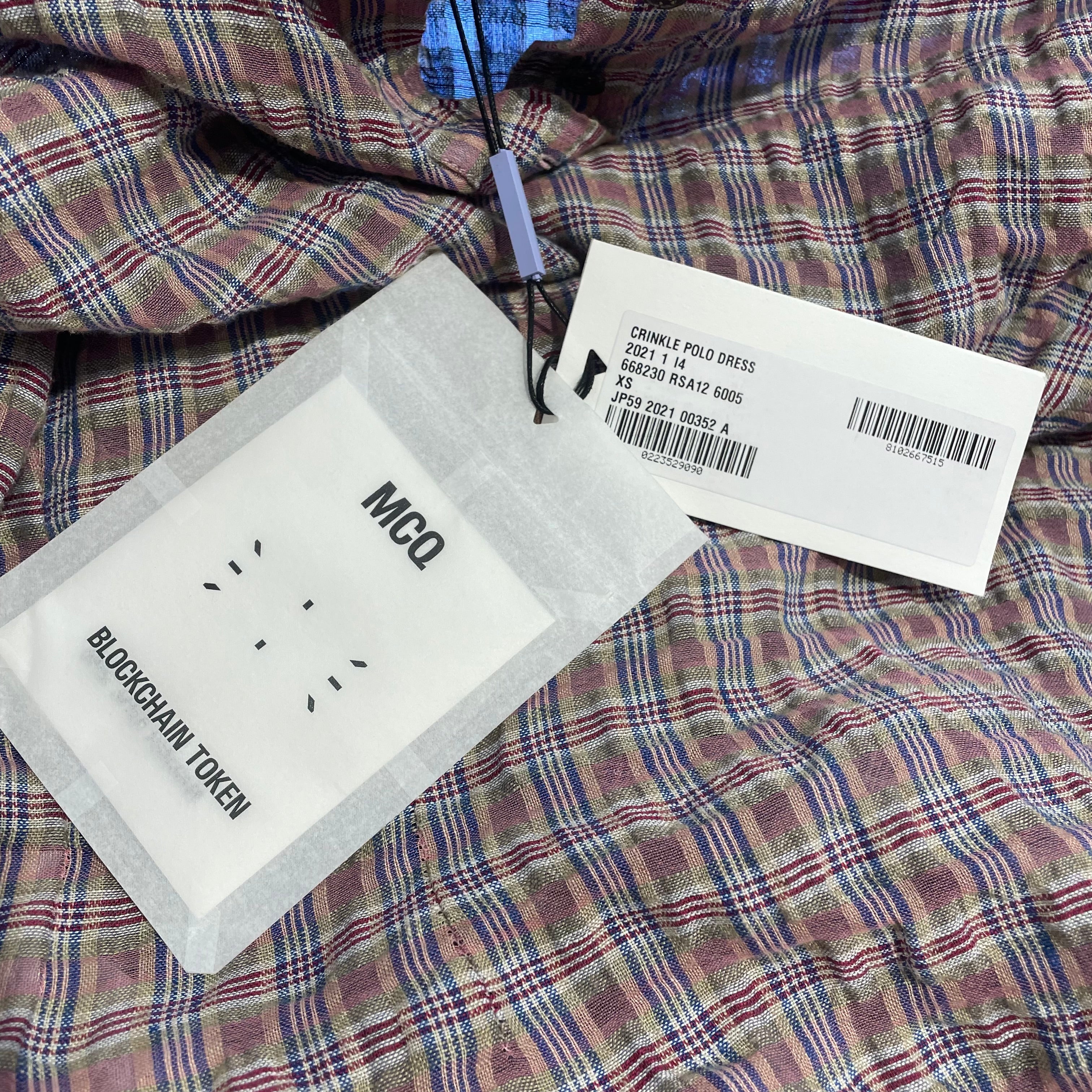 Alexander McQueen/LS Shirt/M/Cotton/MLT/Stripe/CRINKLE POLO view 3