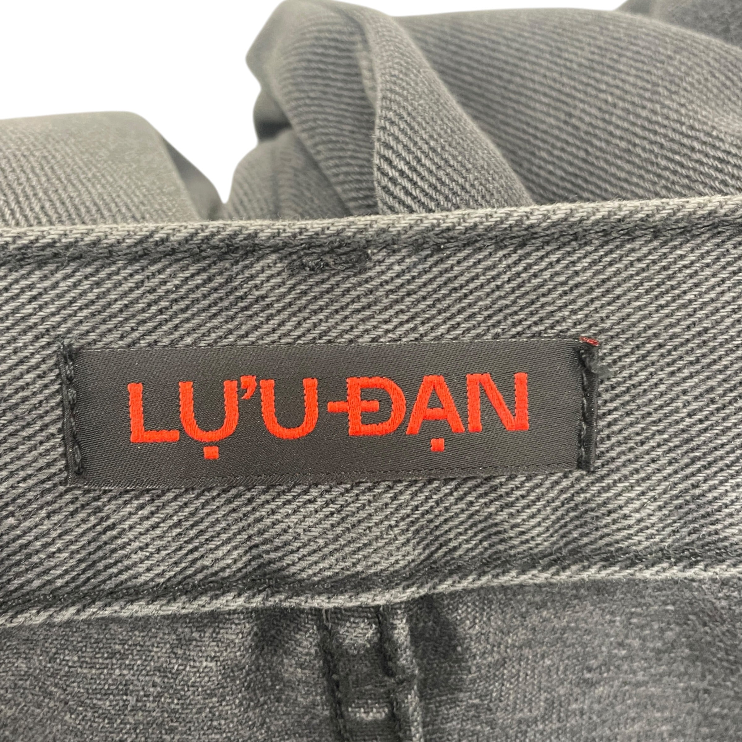 LU'U-DAN/Pants/28/Cotton/GRY/ view 3