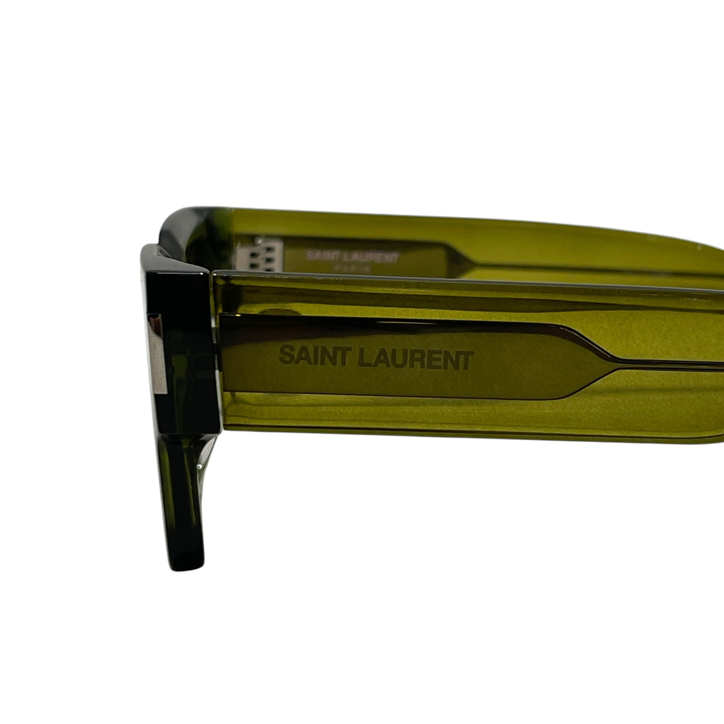YVES SAINT LAURENT/Sunglasses/Plastic/GRN/M's/SL 572 view 3