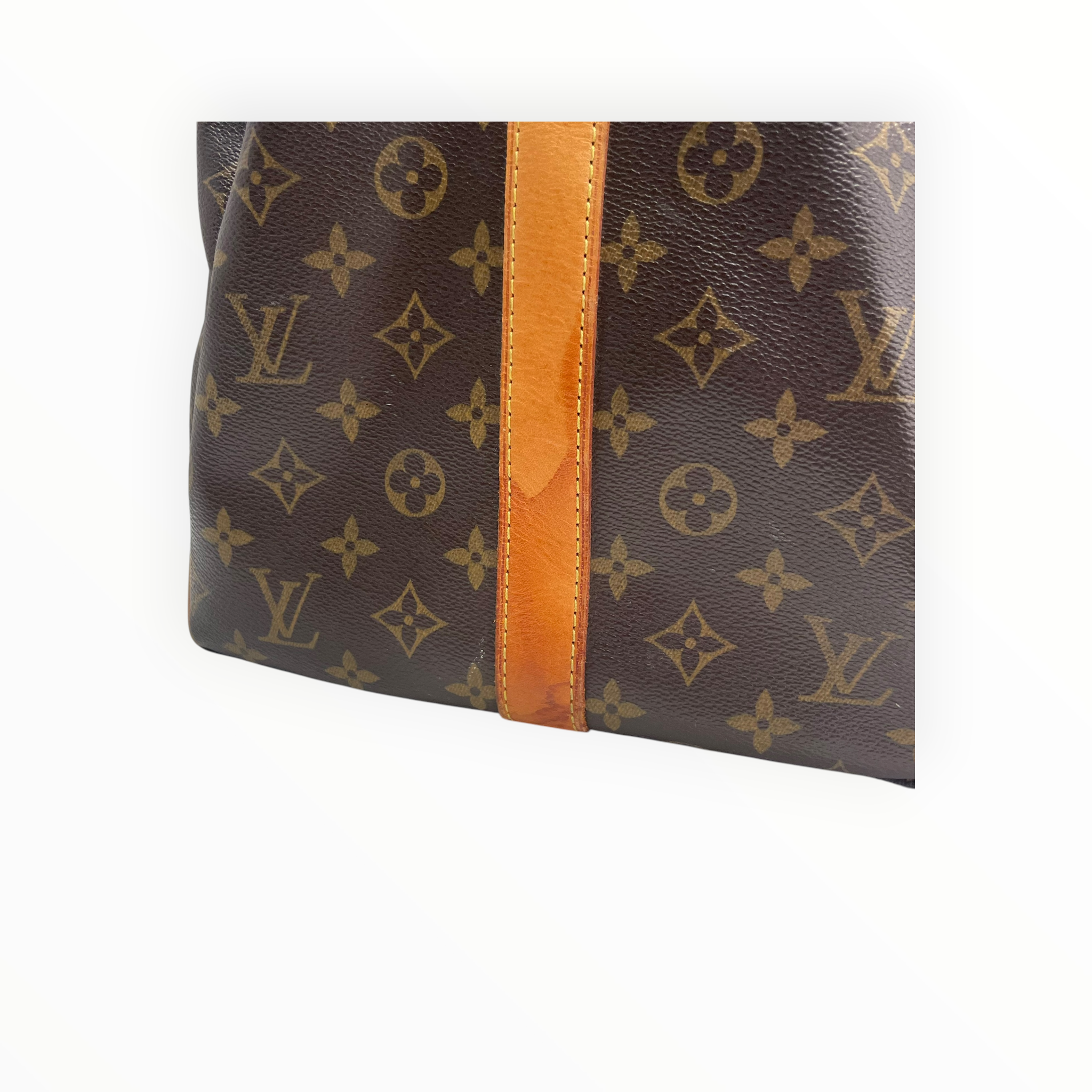 LOUIS VUITTON/Luggage/Monogram/Leather/BRW/KEEPBALL 55 DUFFEL view 13