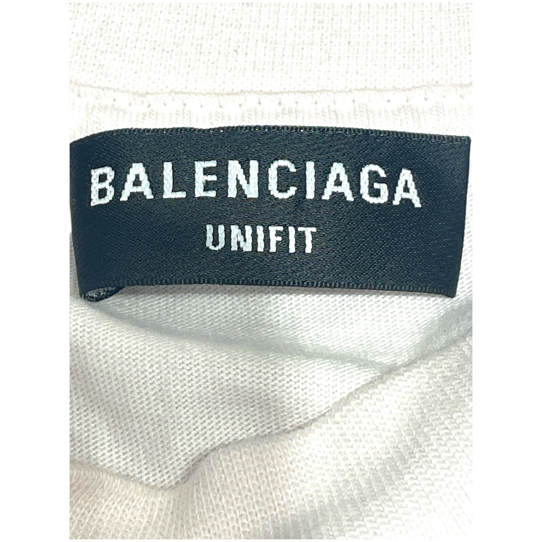 BALENCIAGA/T-Shirt/2/Cotton/PNK/Crossed Out Logo Tee view 3