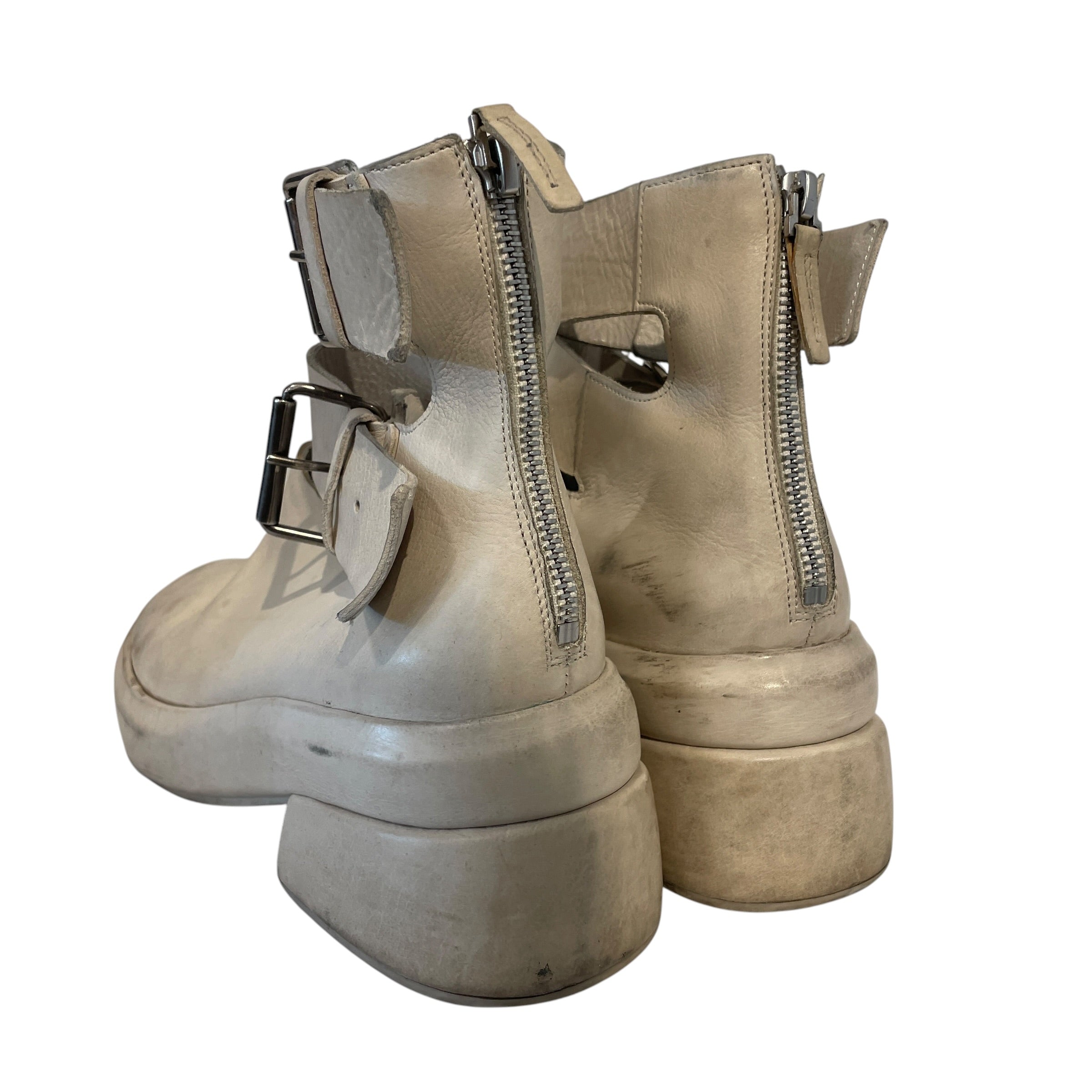 Marsell/Boots/EU 37/Leather/WHT/ view 2