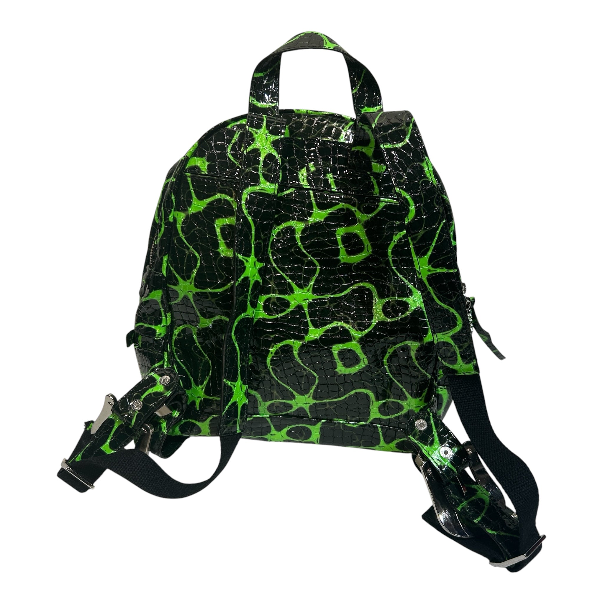 b.b.simon/Backpack/Monogram/GRN/Electric Slime Green view 2