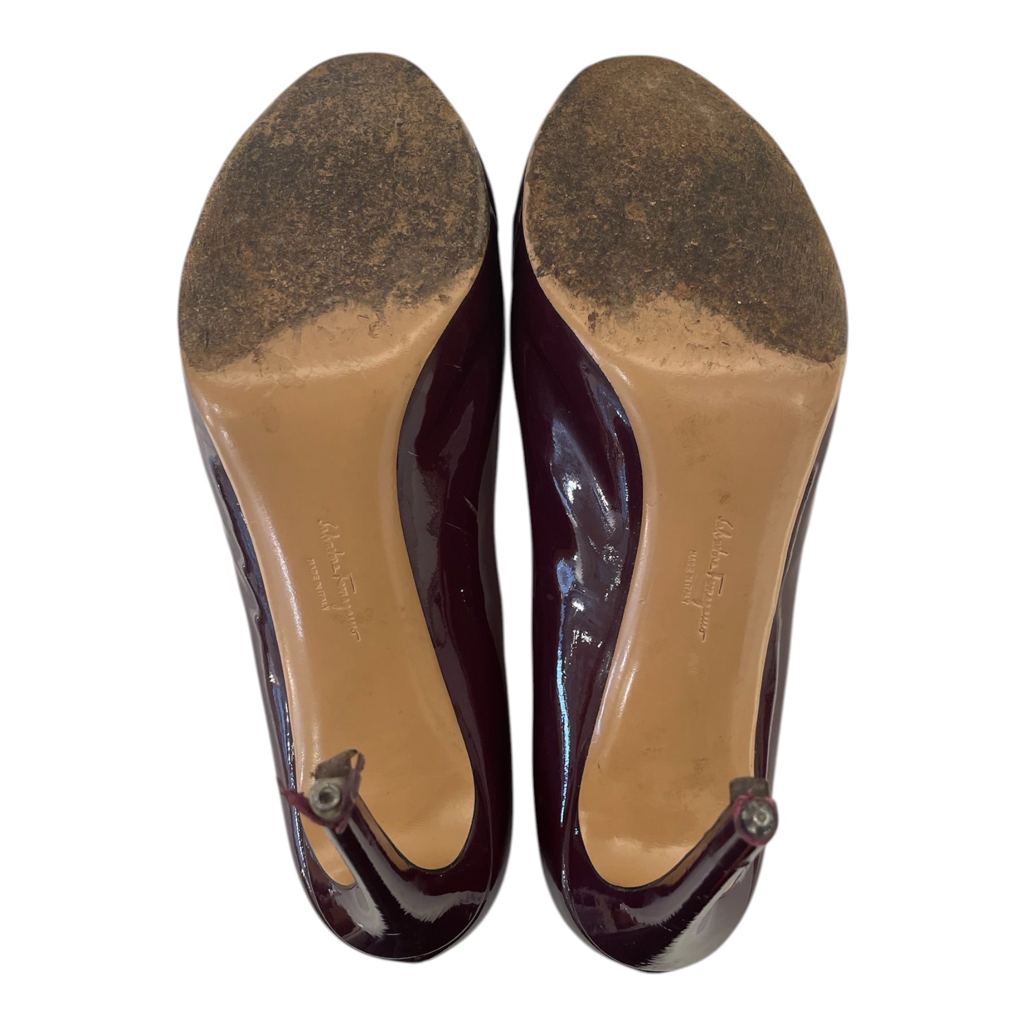 Salvatore Ferragamo/Heels/EU 40/Leather/PPL/patent heel view 4