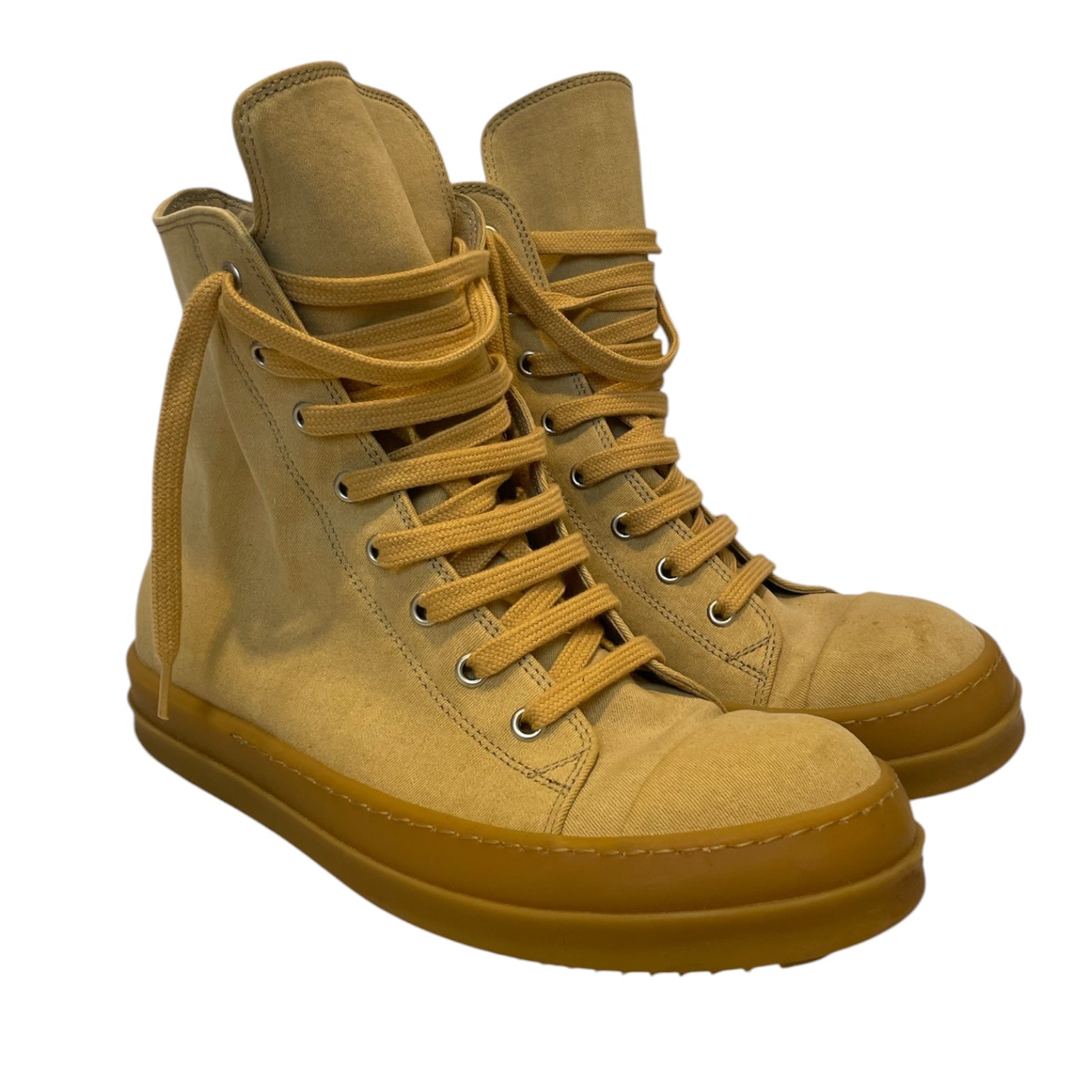 Rick Owens/Hi-Sneakers/EU 39/CML/drkshdw/sil hardware/ridgid bo view 1