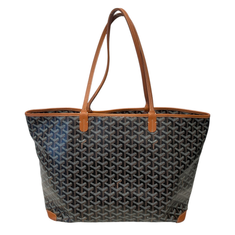 GOYARD/Tote Bag/Leather/BRW/ARTOIS