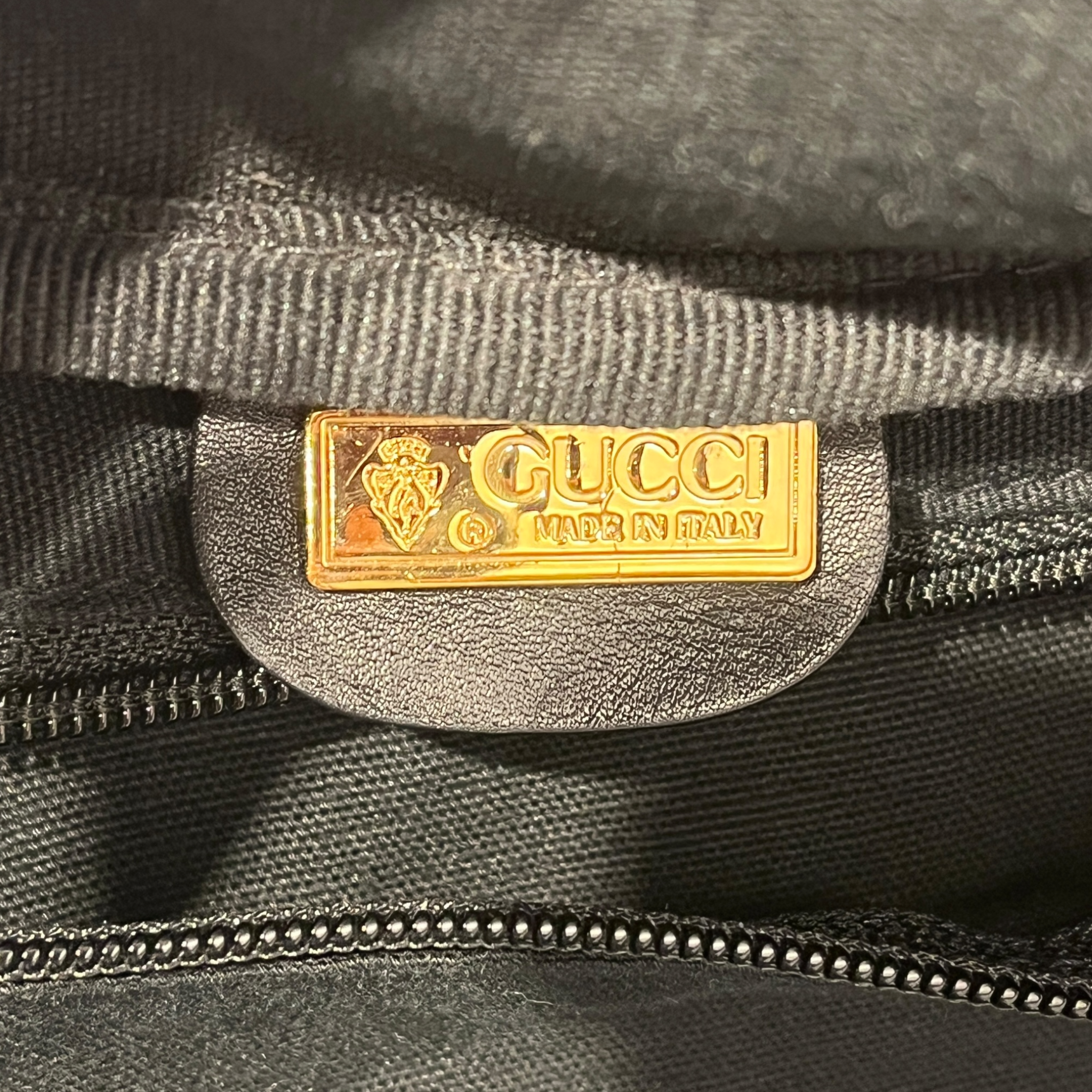 GUCCI/Briefcase/Monogram/Leather/BLK/Supreme Monogram Travel Bag view 5