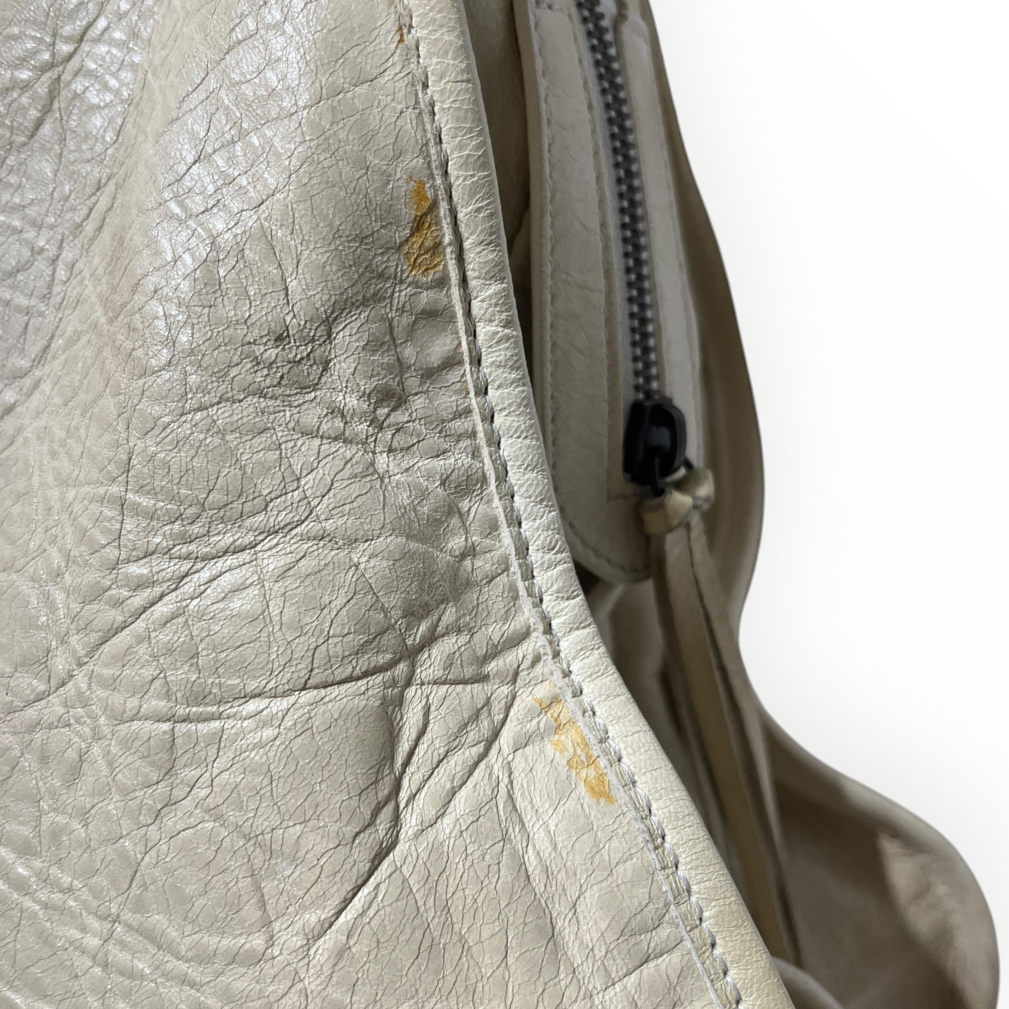 BALENCIAGA/Tote Bag/Lambskin/BEG/mid-afternoon moto view 6